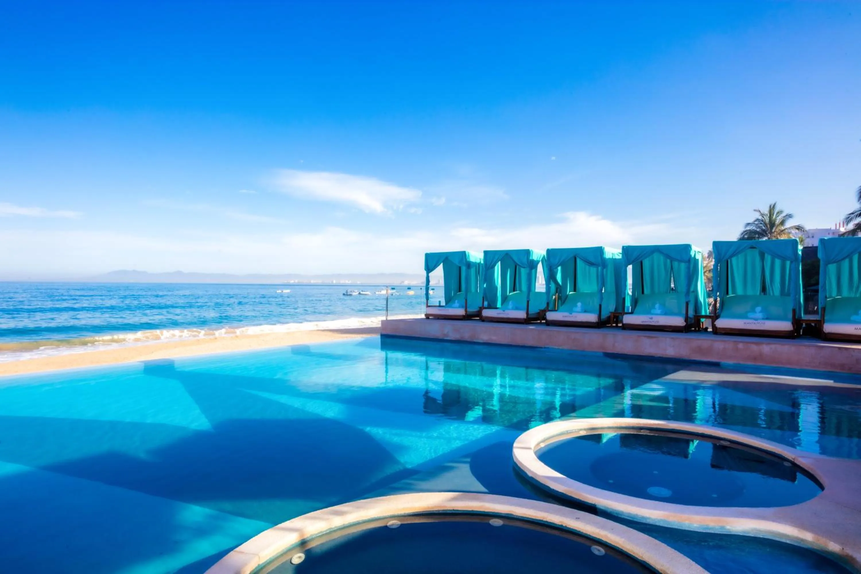 Pool view in Almar Resort Luxury LGBT Experience by Mantamar Beach Club