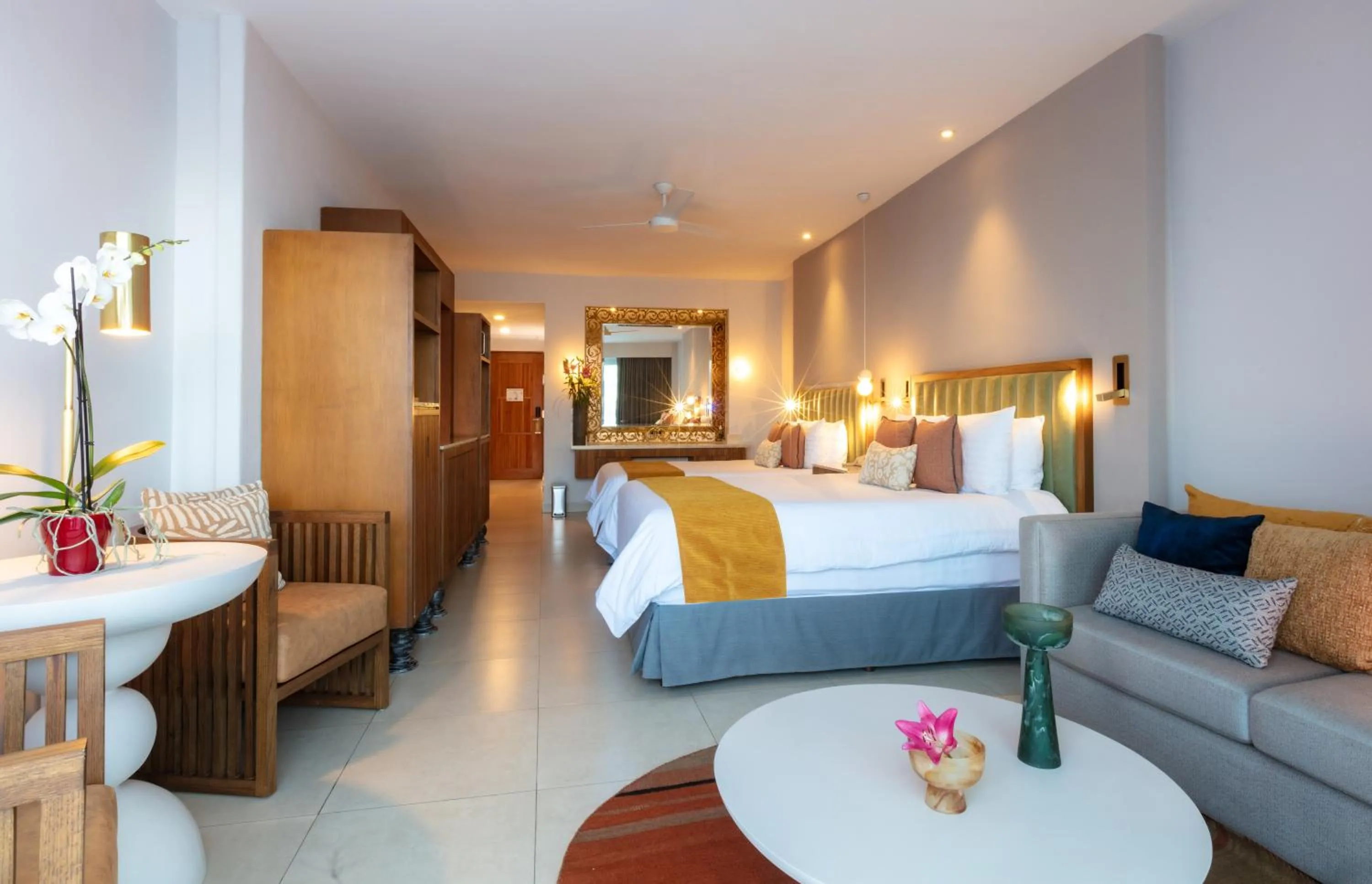 Bed in Almar Resort Luxury LGBT Experience by Mantamar Beach Club