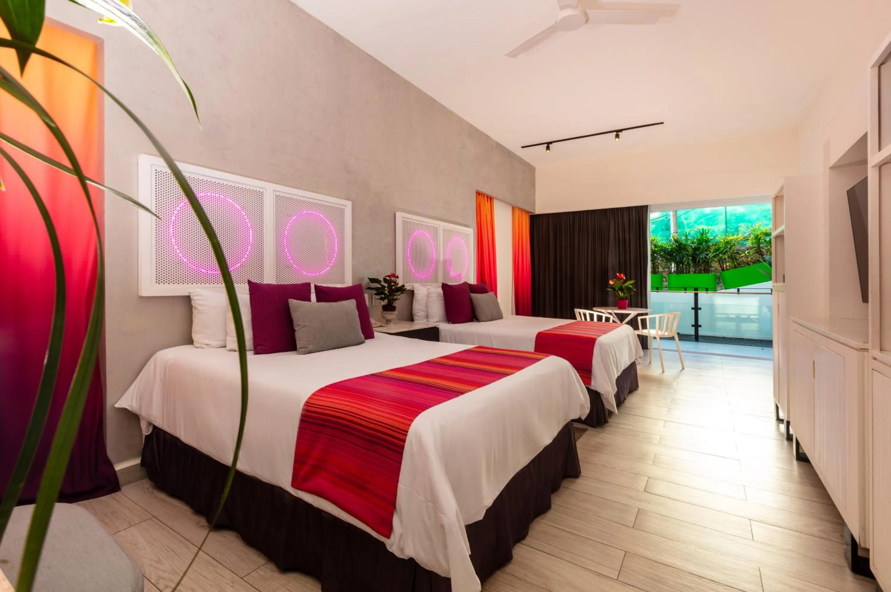 Bed in Almar Resort Luxury LGBT Experience by Mantamar Beach Club