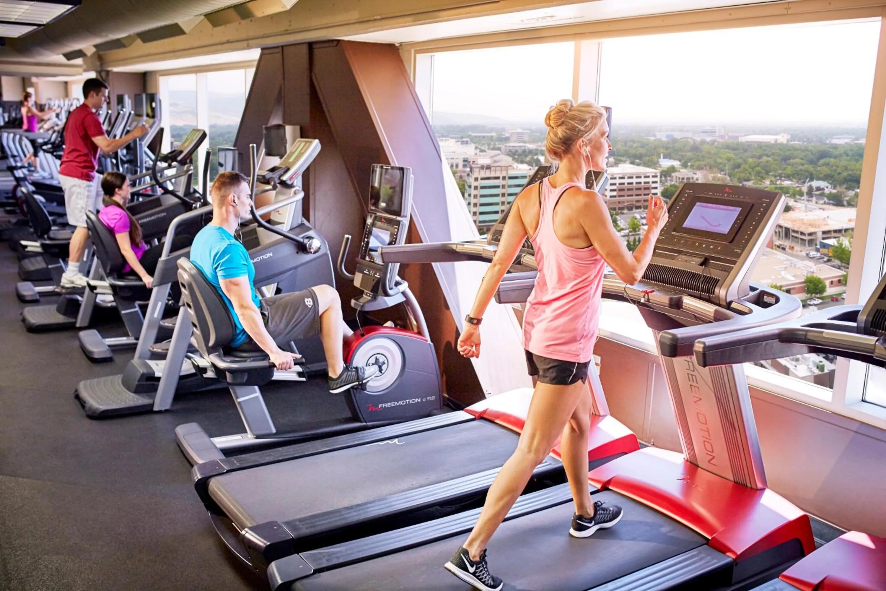 Fitness centre/facilities in The Grove Hotel