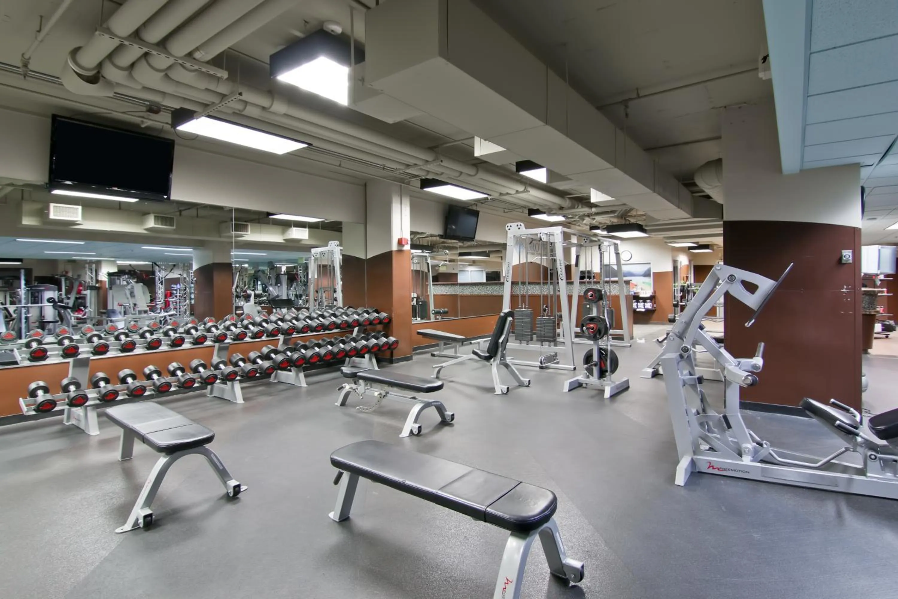 Fitness centre/facilities in The Grove Hotel