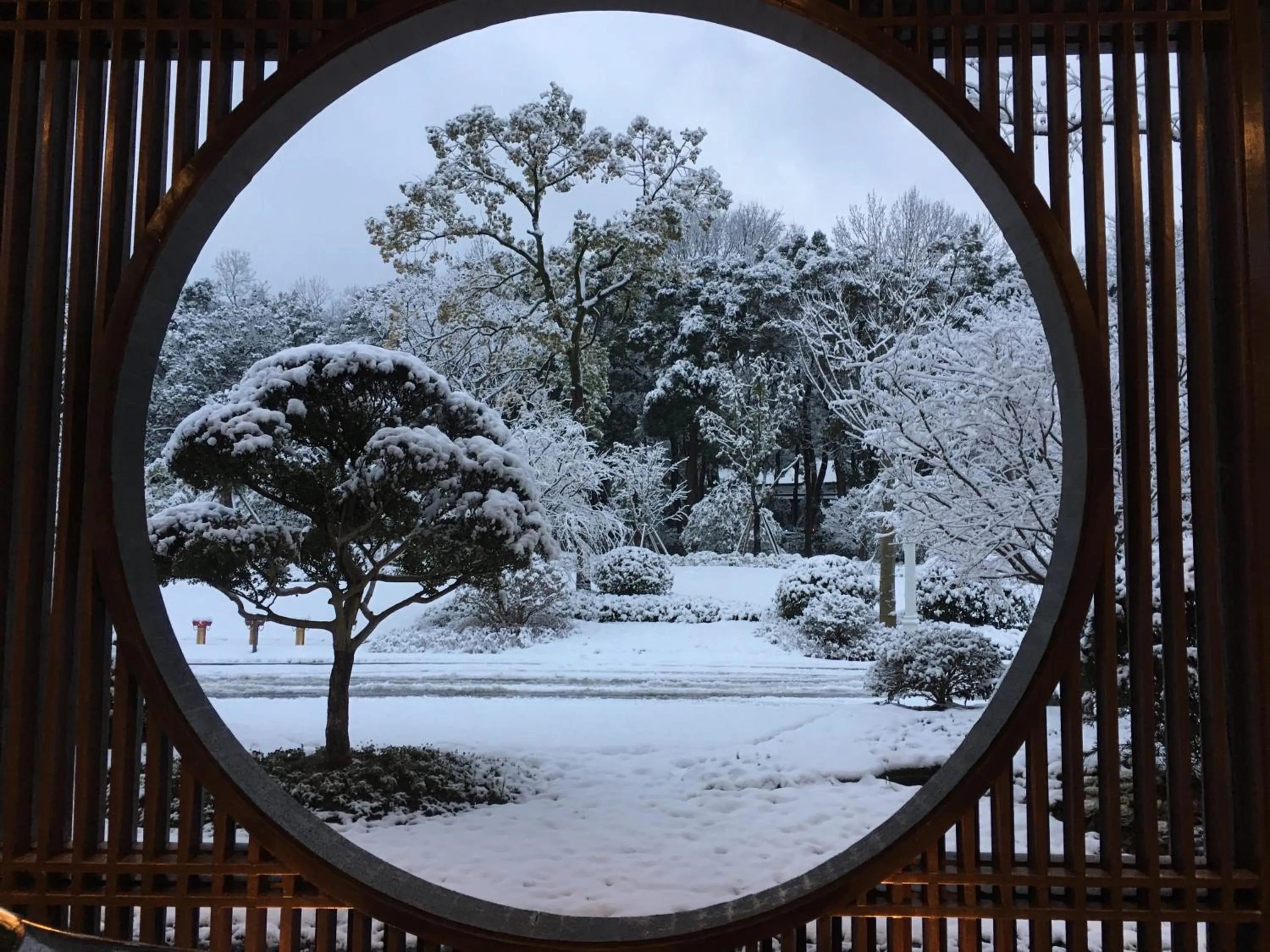 Inner courtyard view in West Lake State Guest House