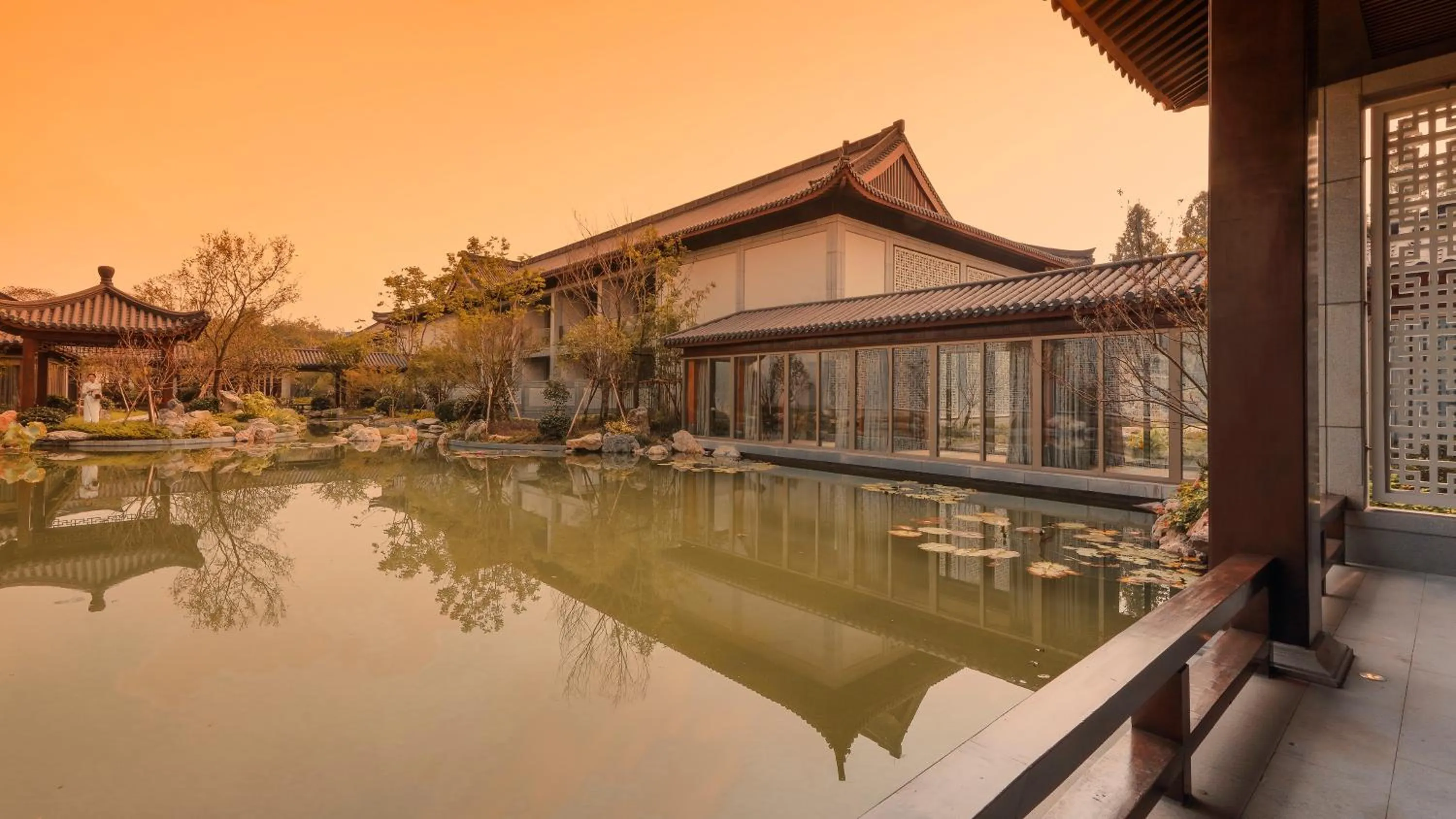 Property building in West Lake State Guest House