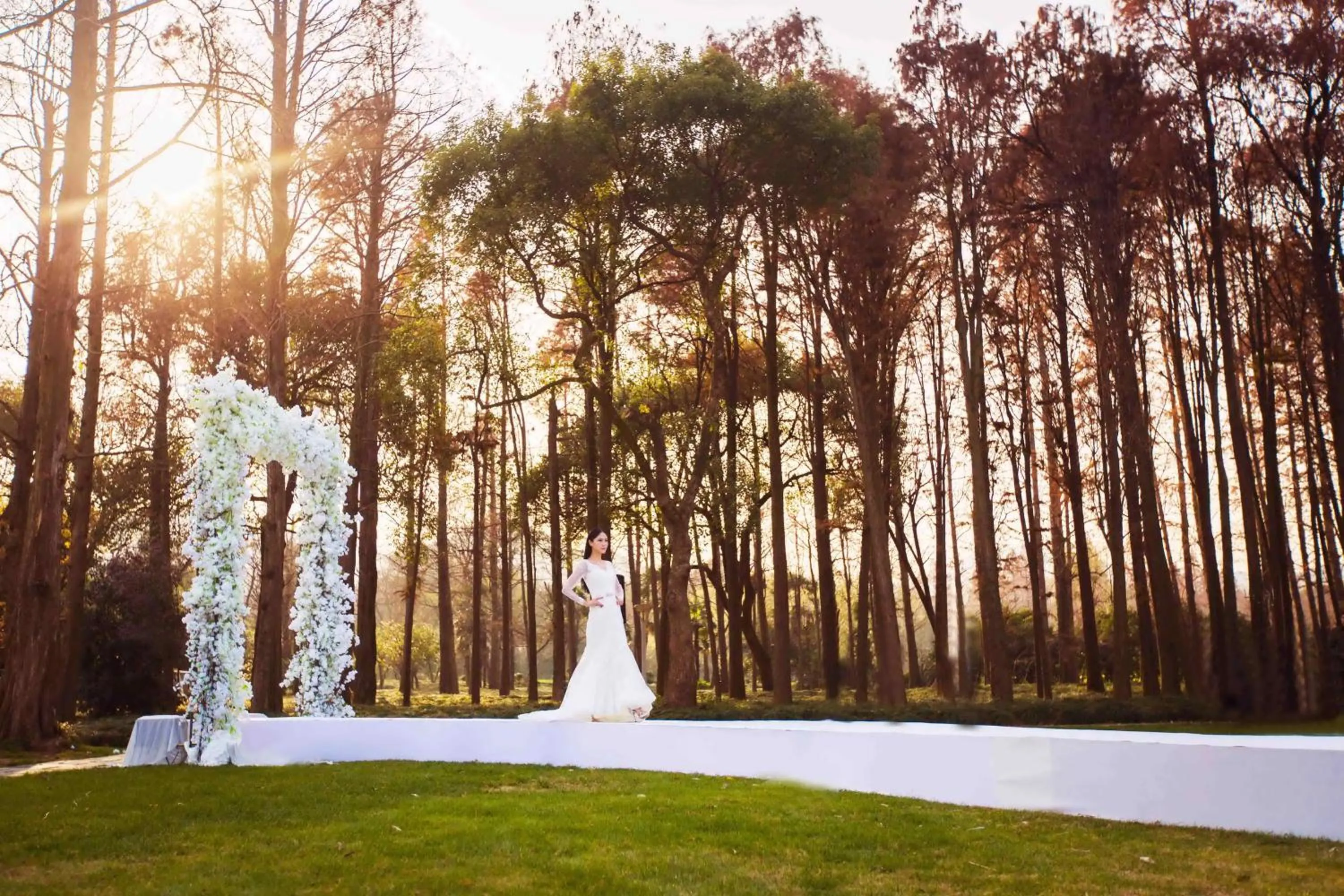 Garden in West Lake State Guest House