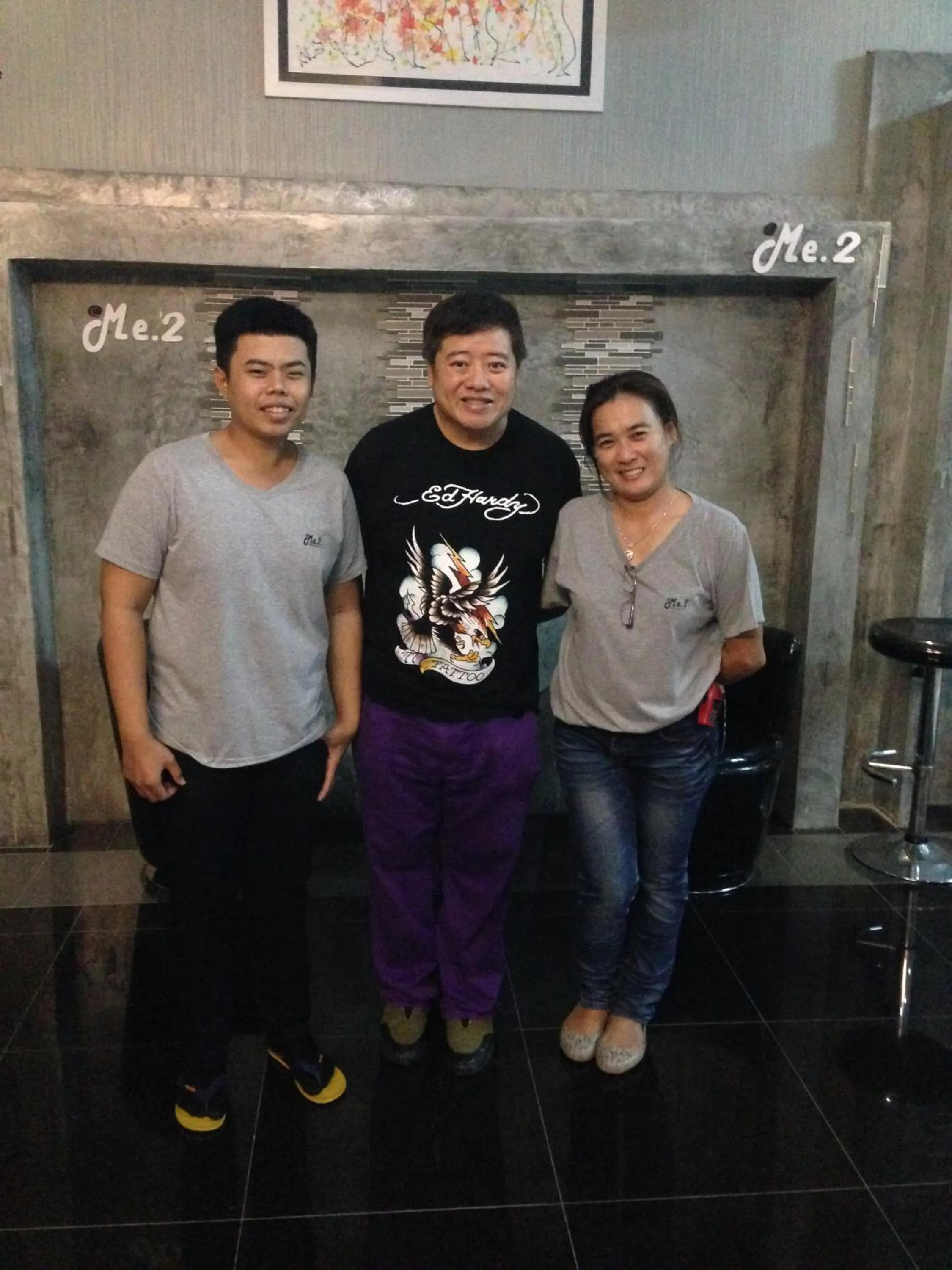 group of guests in @Me2 Hotel