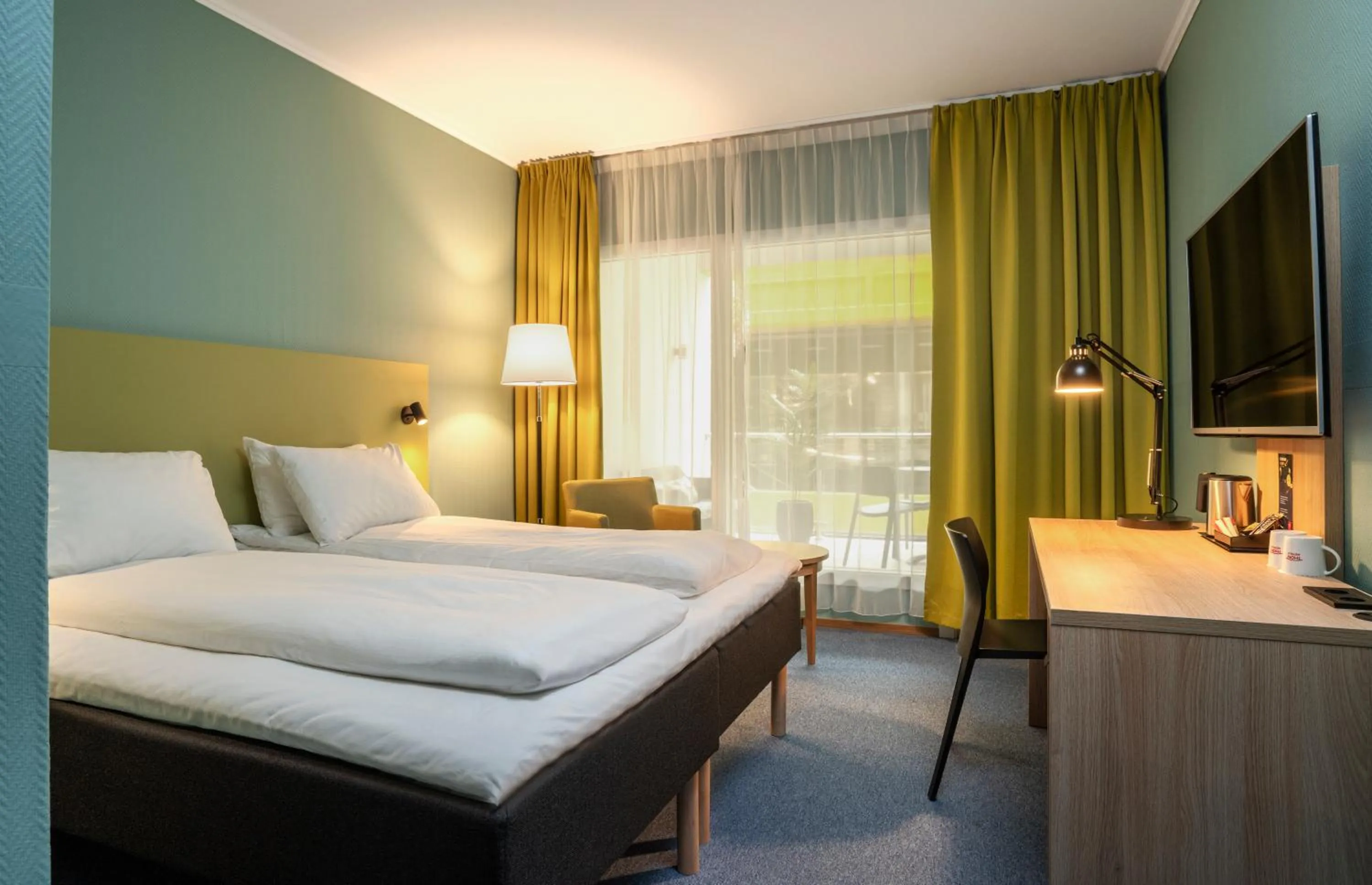 Bed in Thon Hotel Verdal