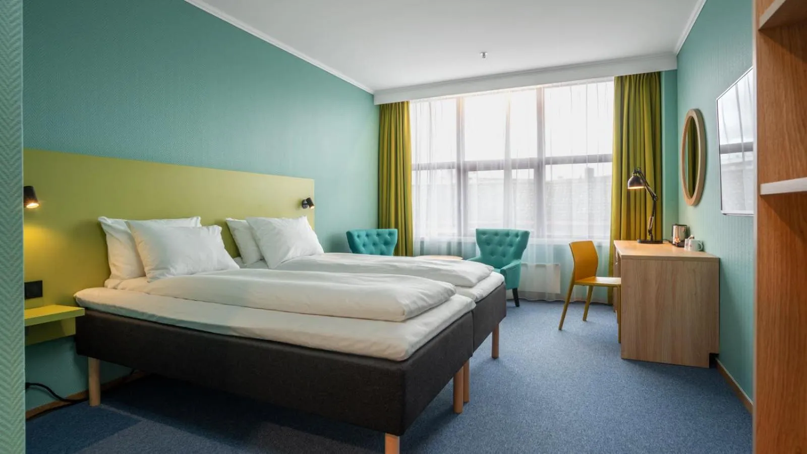 Bed in Thon Hotel Verdal