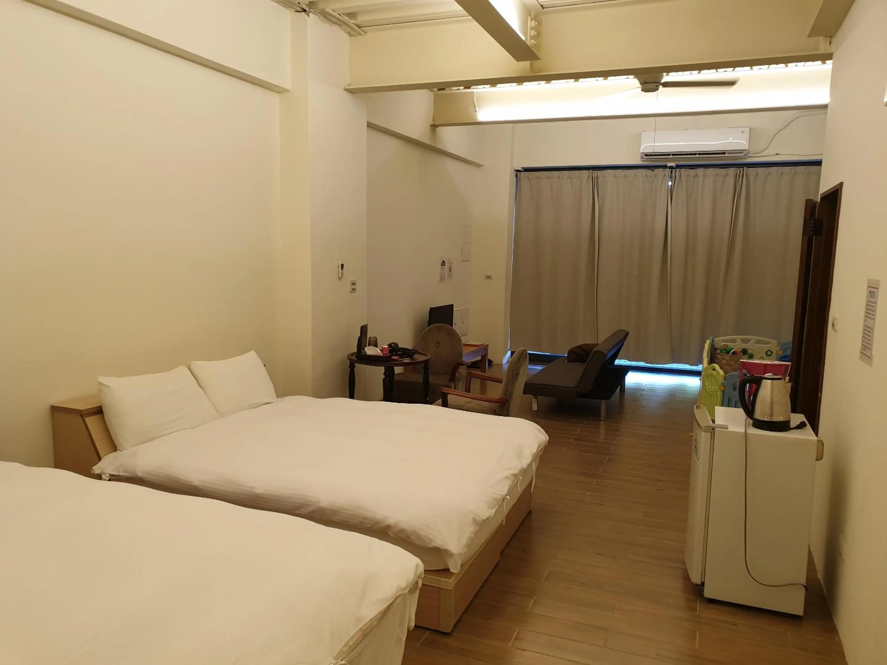 Bed in Sanyi Happiness B&B