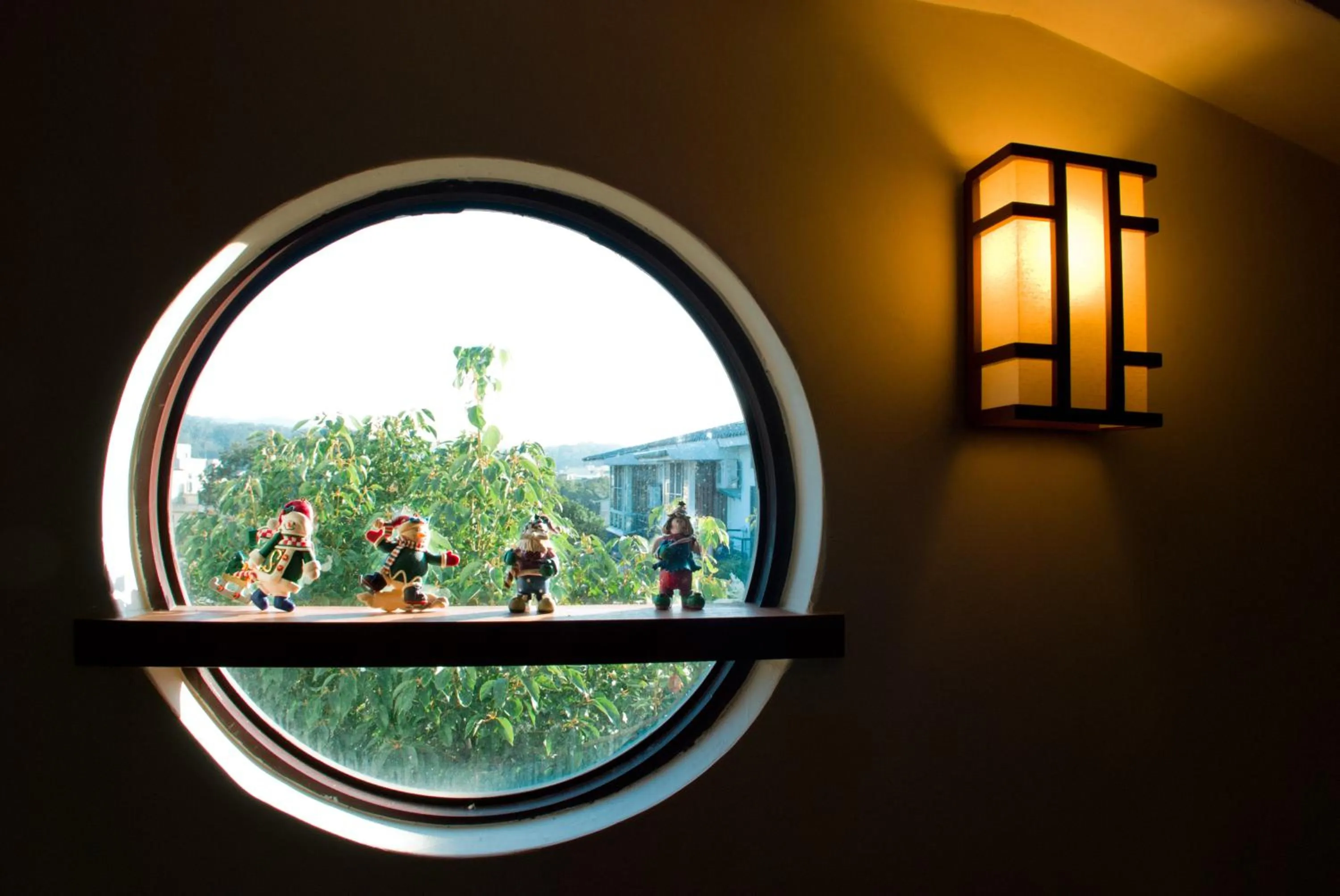 Decorative detail in Sanyi Happiness B&B