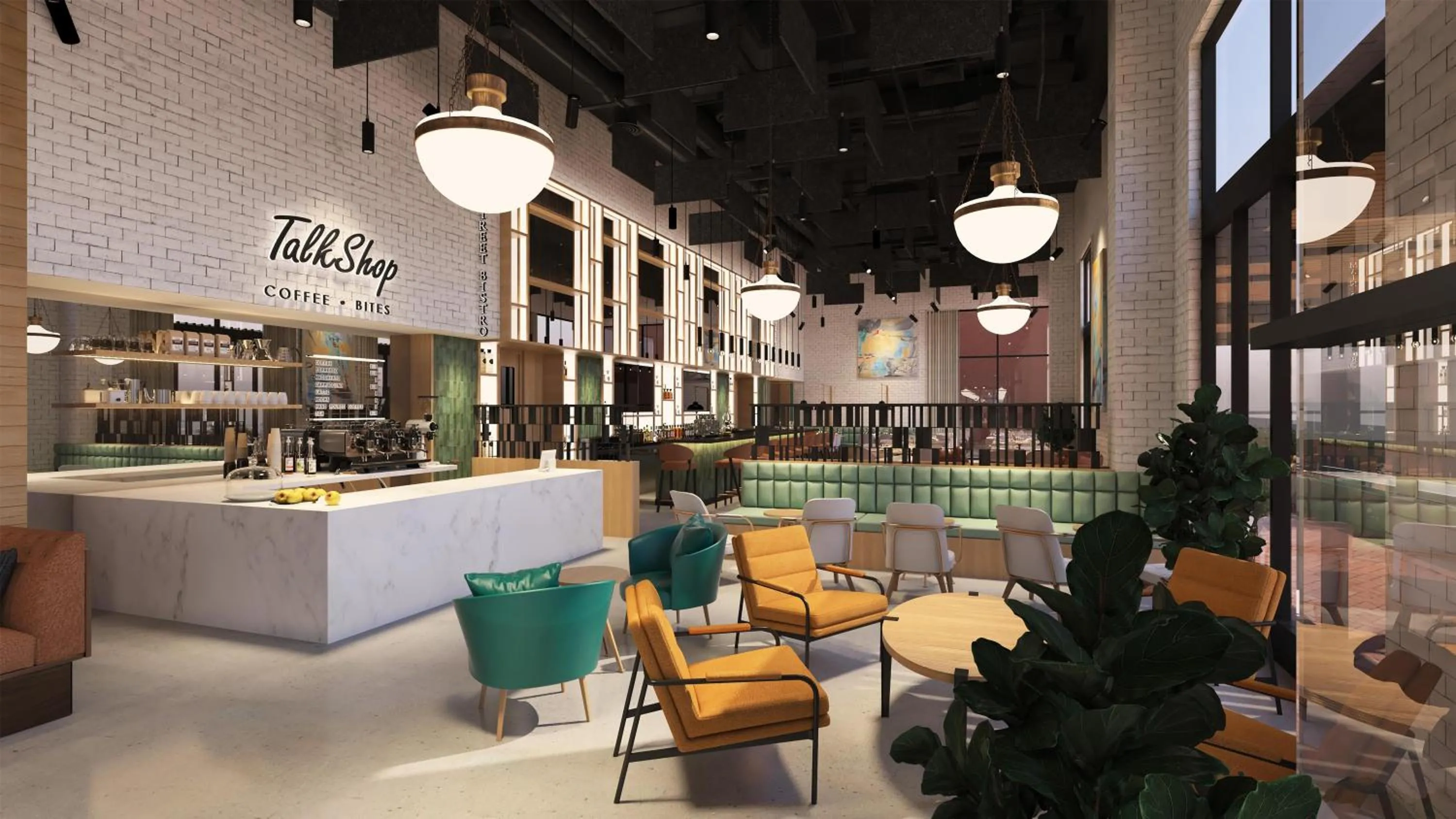 Restaurant/places to eat in Caption By Hyatt Chattanooga Downtown
