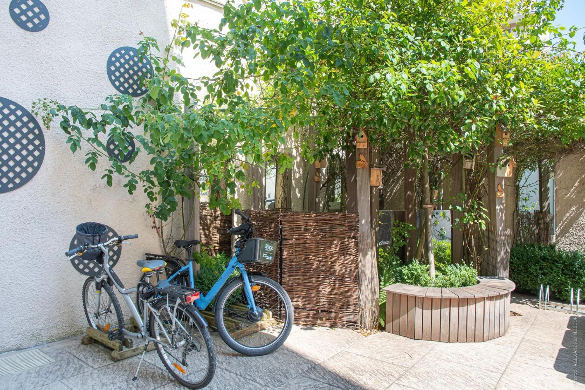 Garden view in Hôtel Versailles Chantiers