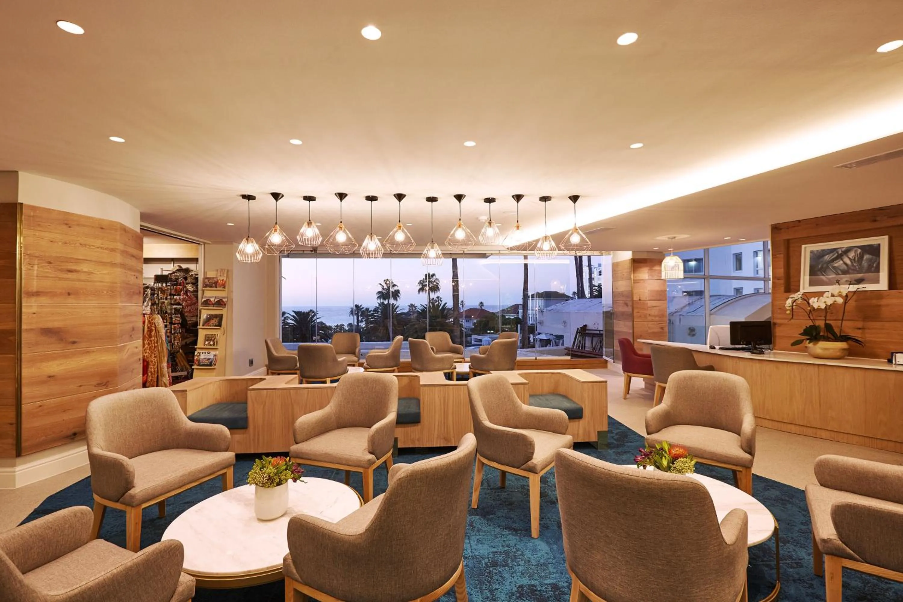 Lobby or reception in President Hotel