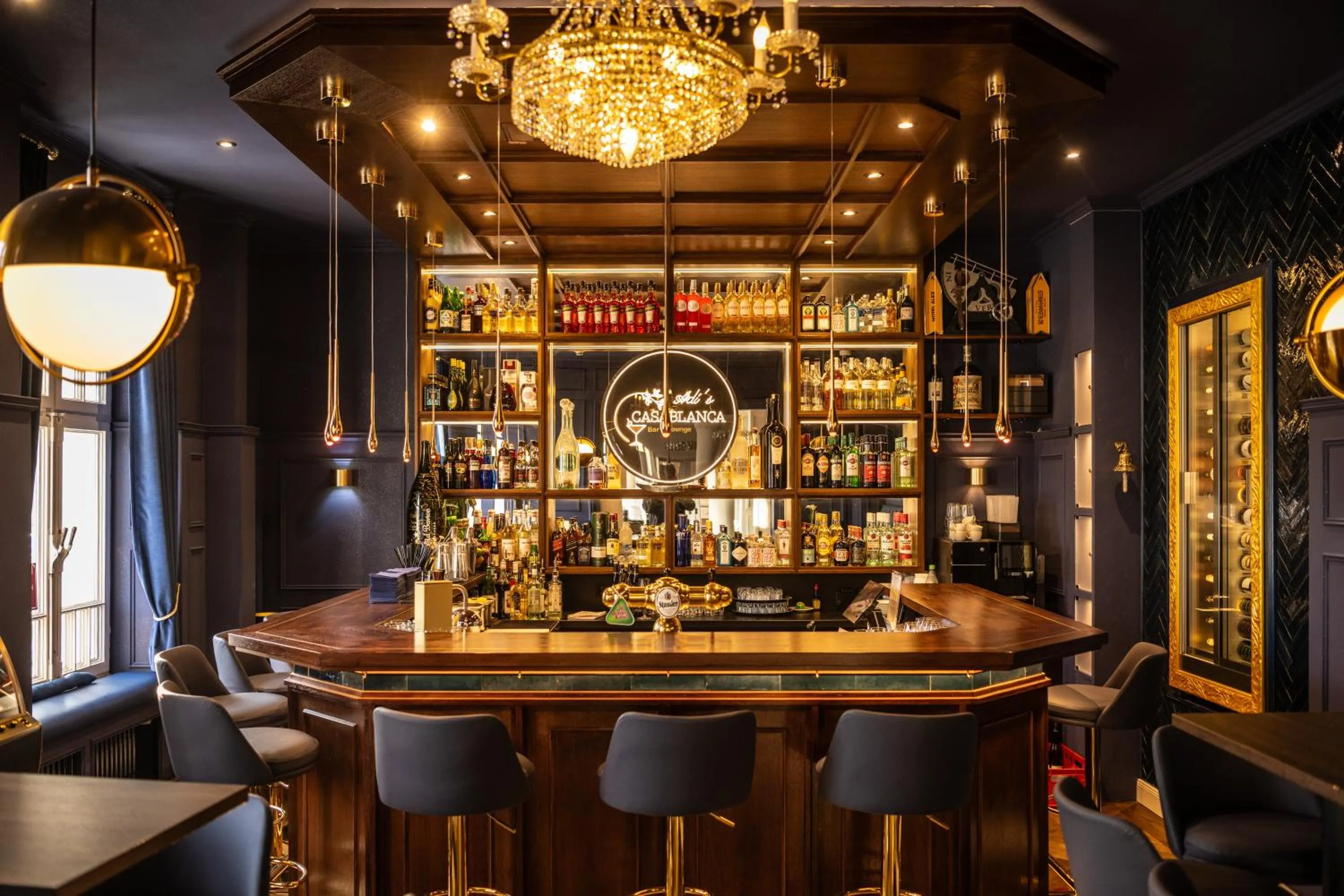 Lounge or bar in Hotel Alex an der Ahr