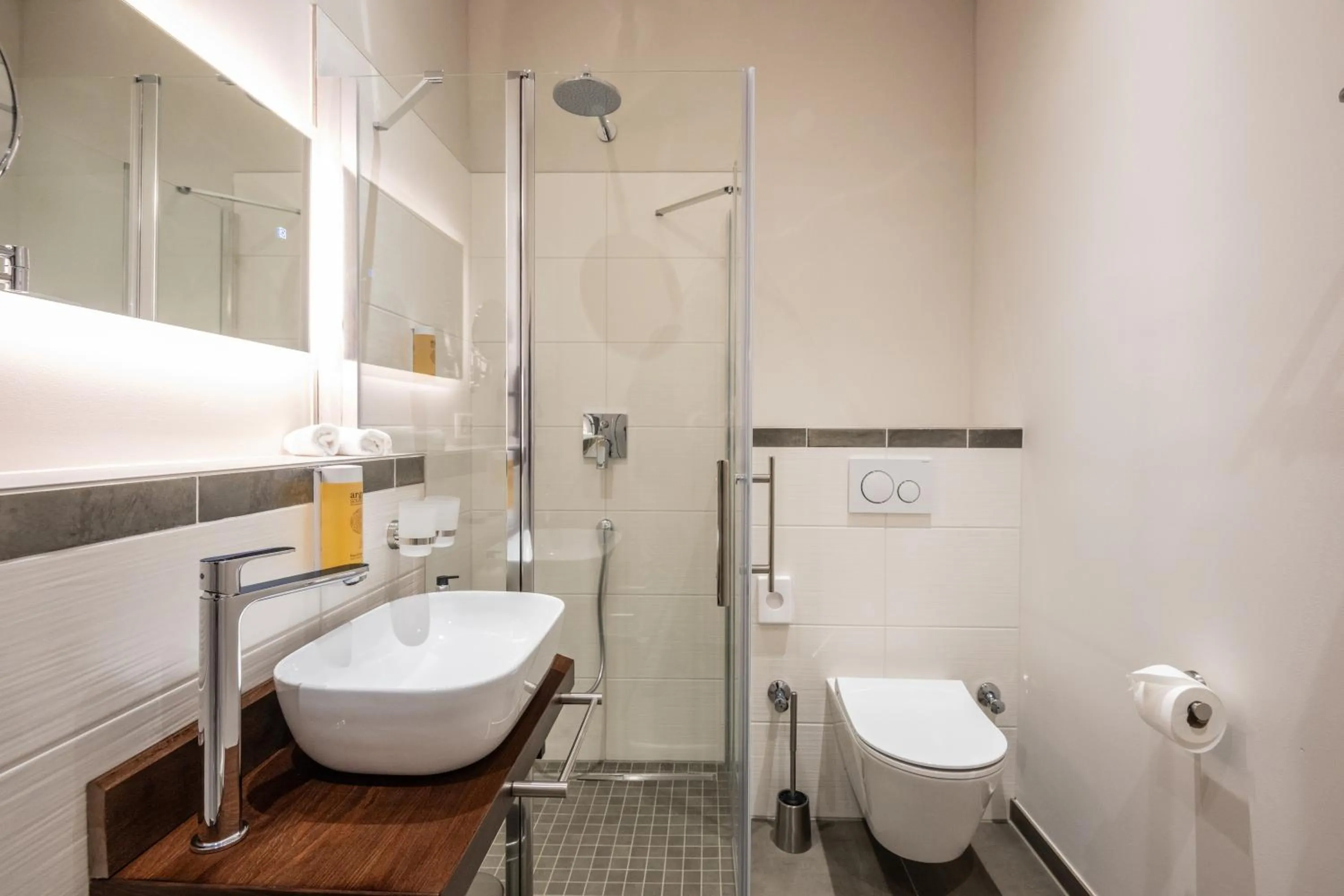 Shower in Hotel Alex an der Ahr