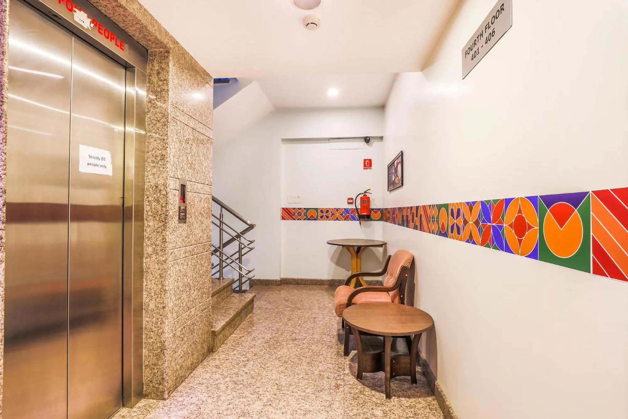 Floor plan in FabHotel Sri Krishna Suites - Bellandur