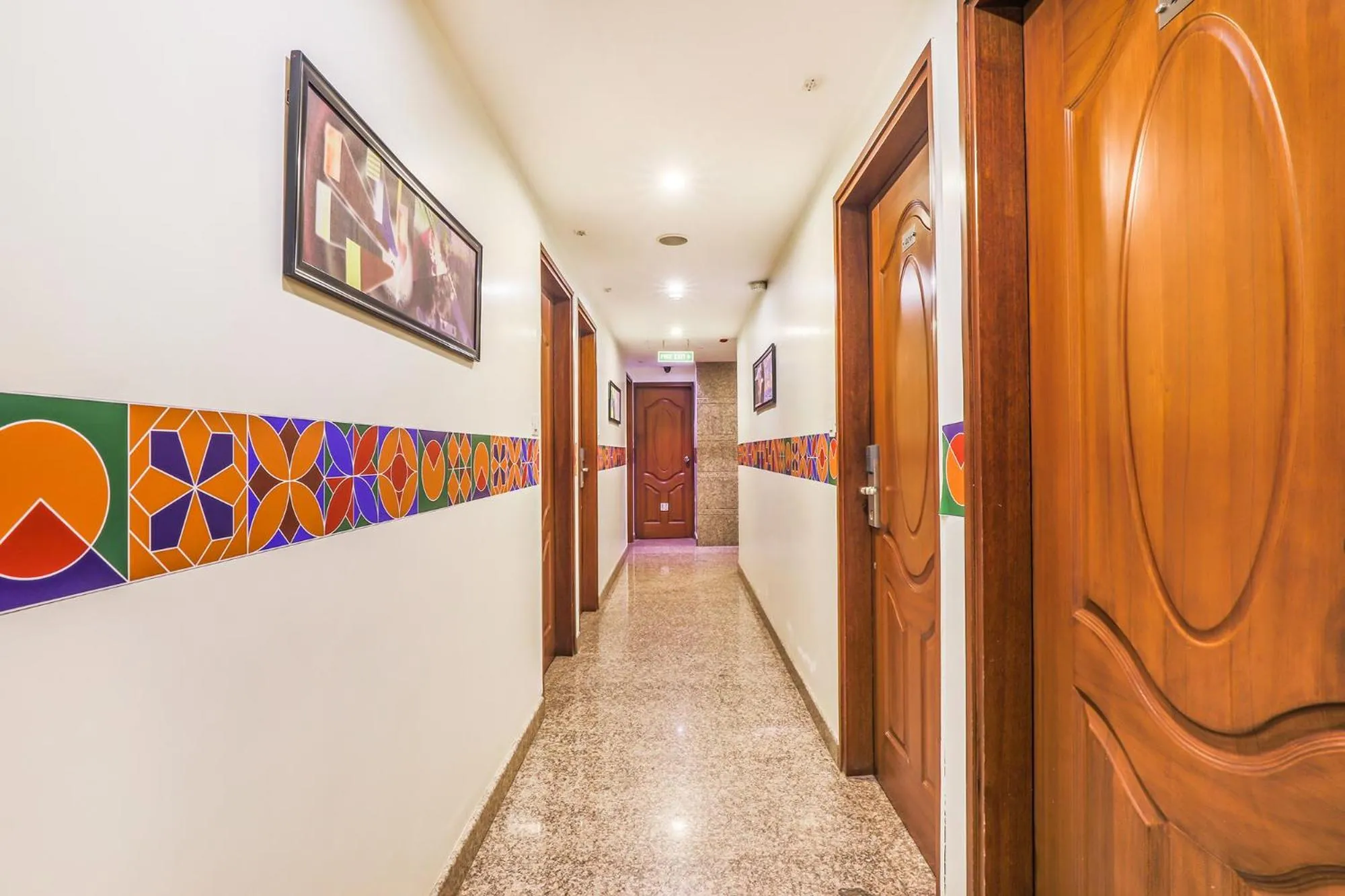 Lobby or reception in FabHotel Sri Krishna Suites - Bellandur