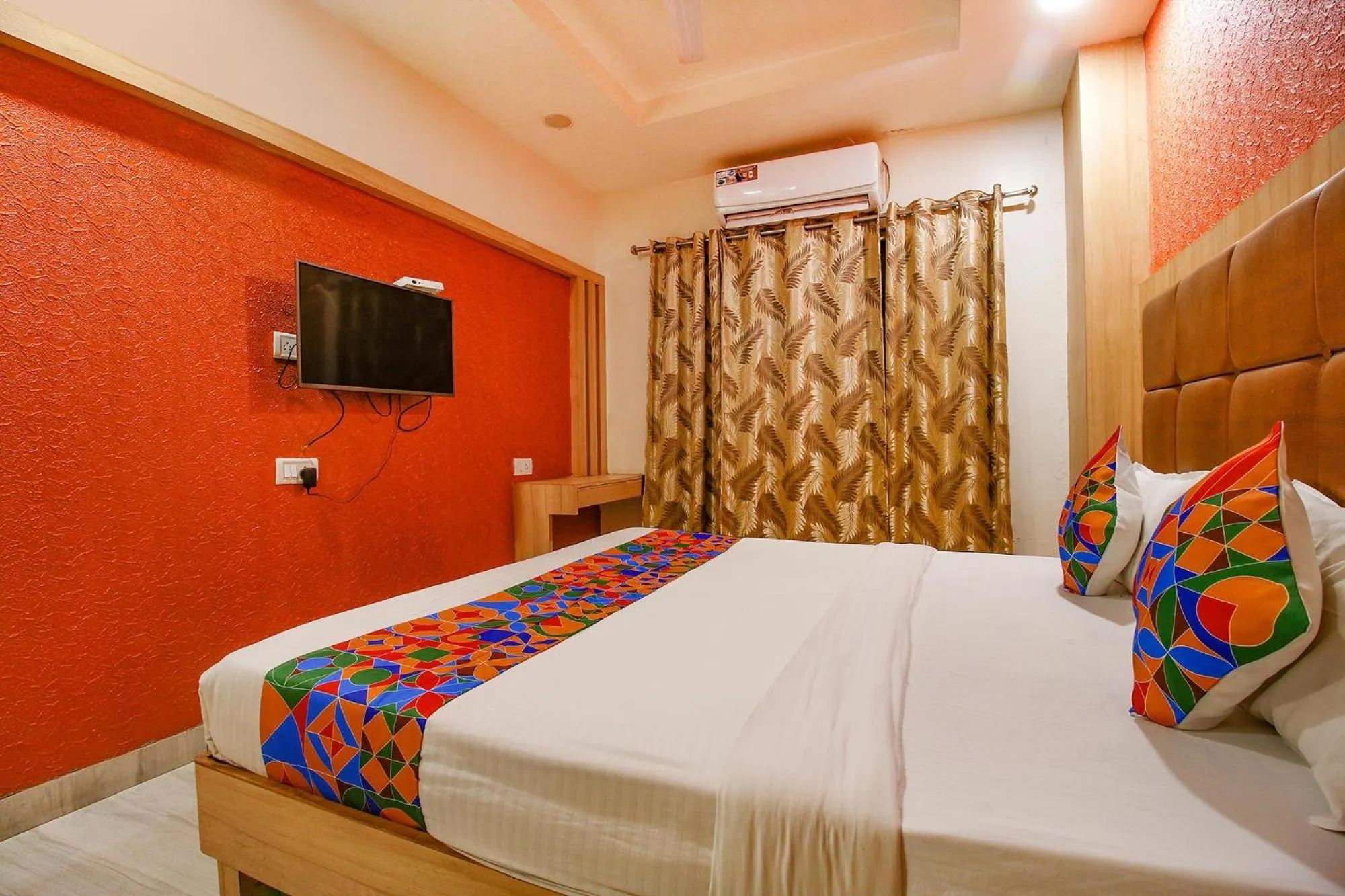 Bed in FabHotel The Oasis - Maharana Praatap Nagar