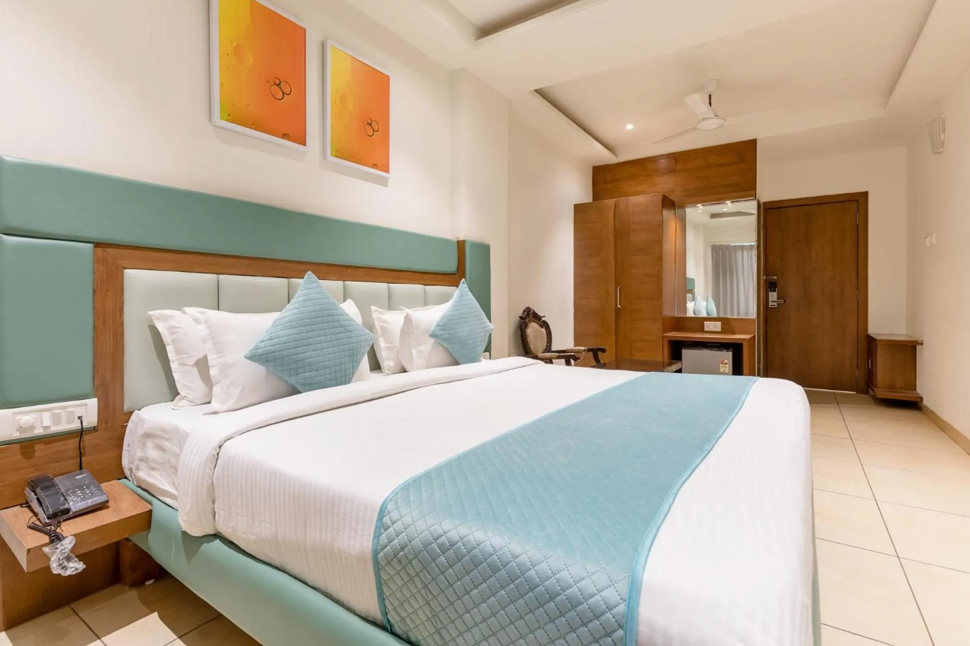 Bed in FabHotel Prime The Oasis