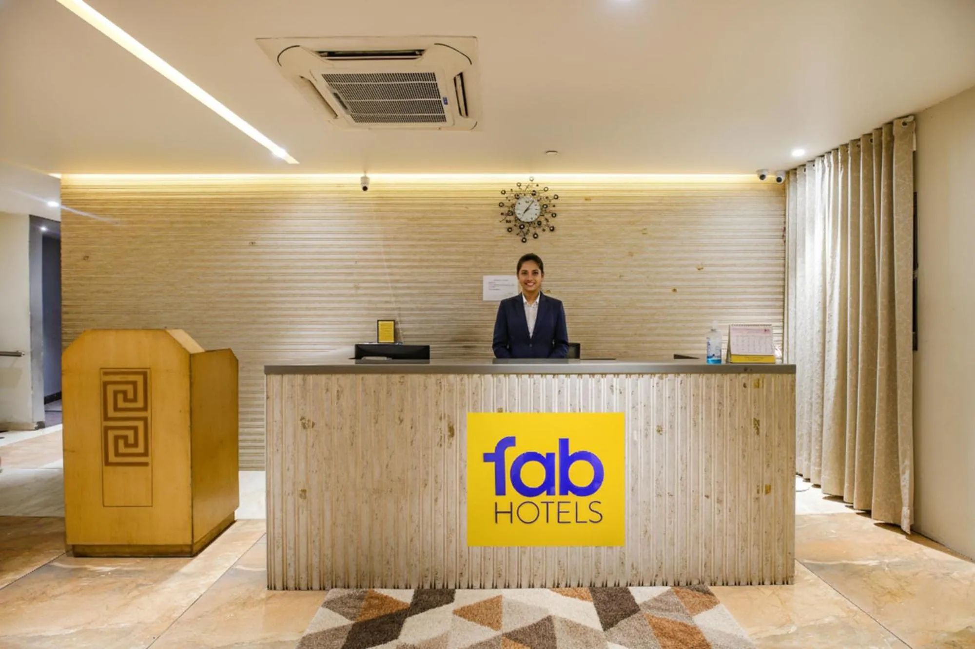 Lobby or reception in FabHotel The Oasis - Maharana Praatap Nagar