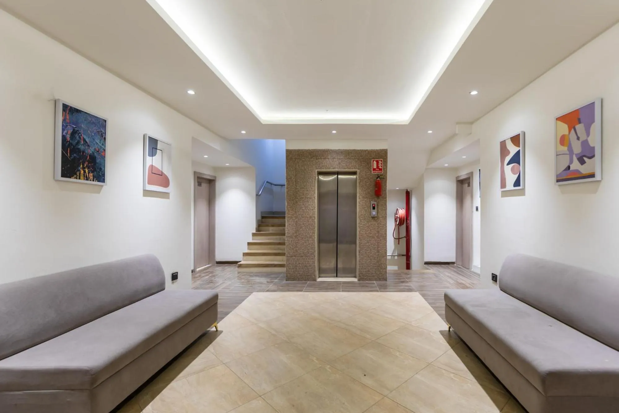 Living room in FabHotel The Oasis