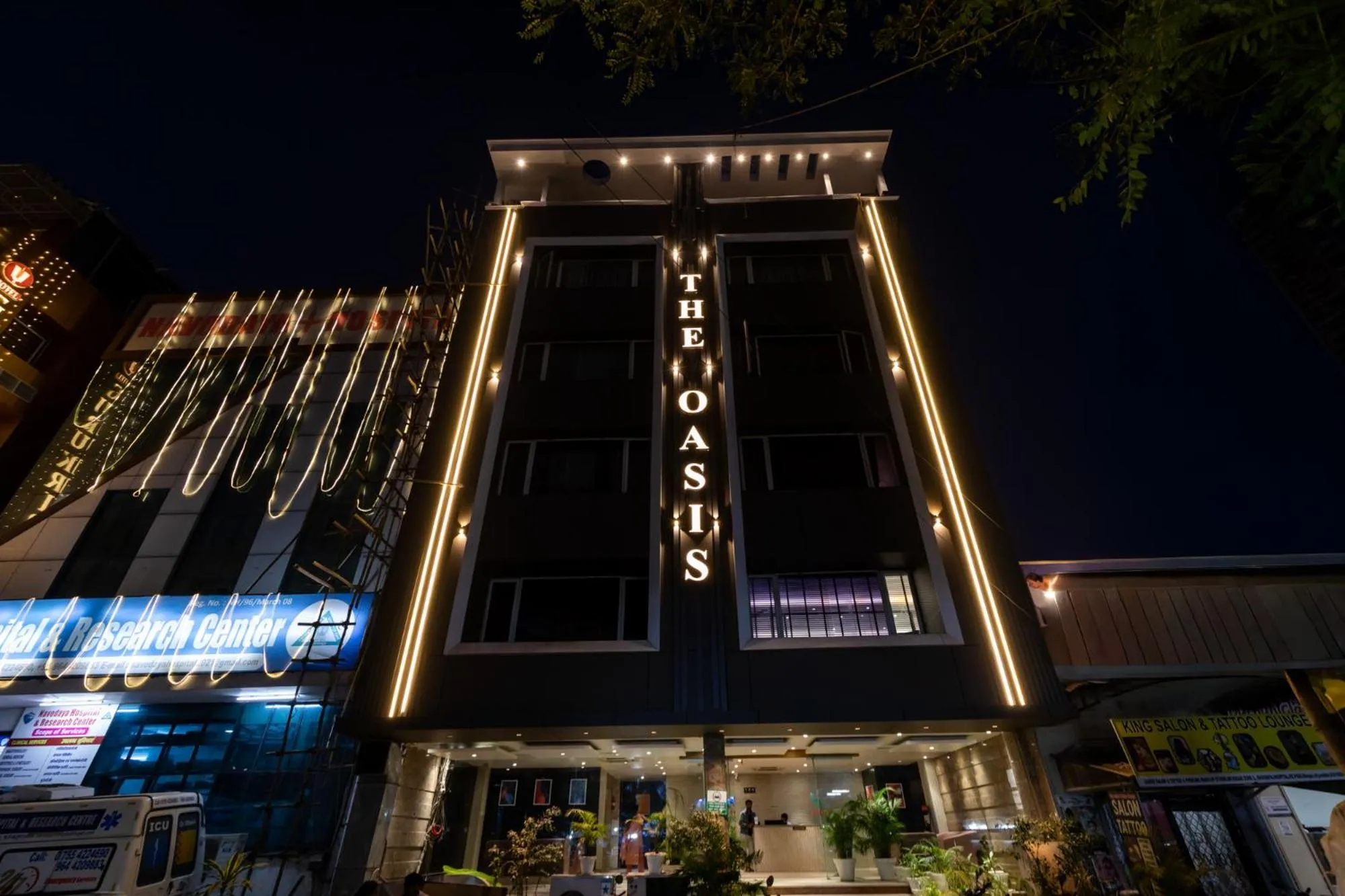 Property building in FabHotel The Oasis