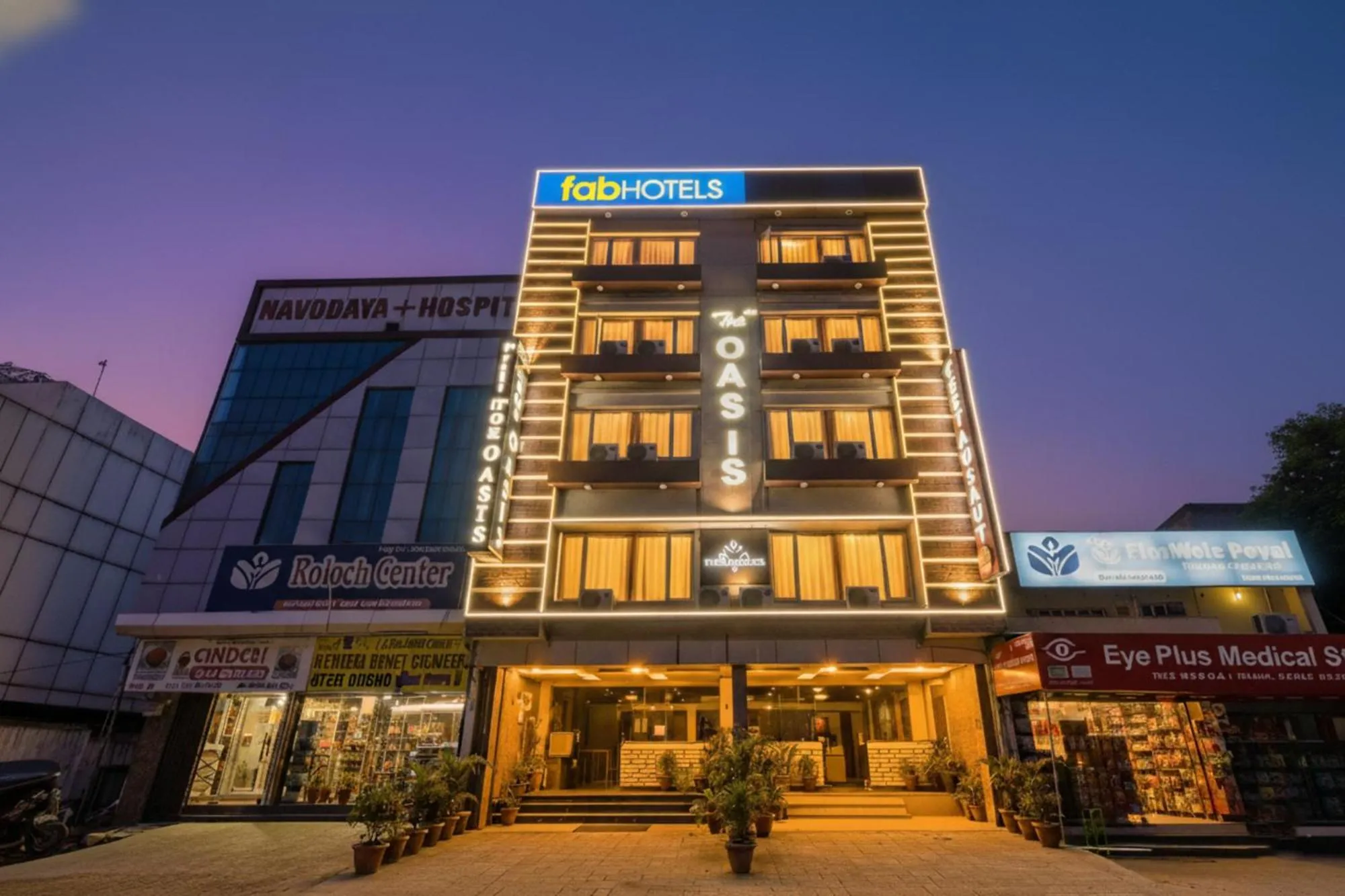 Property building in FabHotel The Oasis - Maharana Praatap Nagar