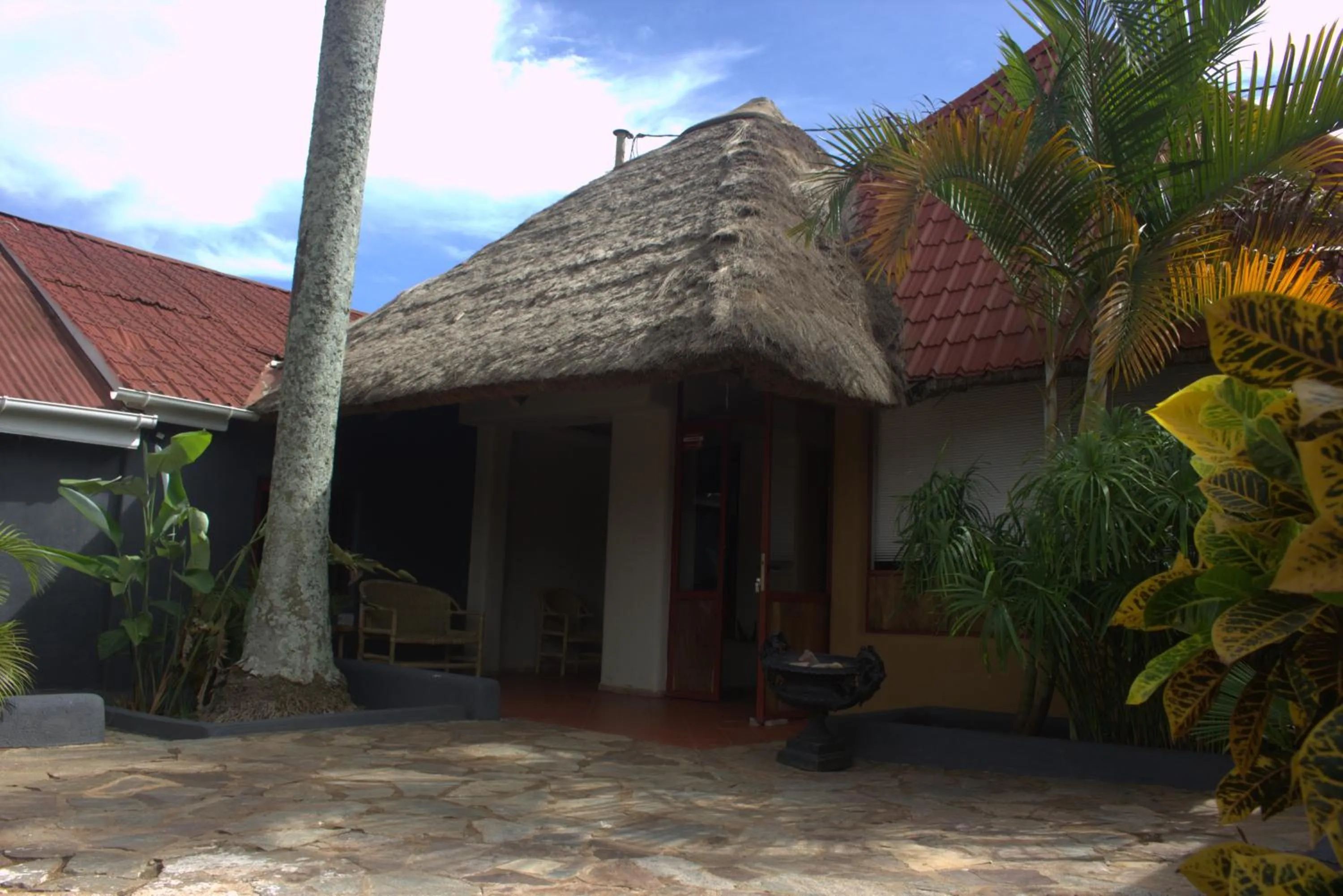 Property building in Montane Safaris Hotel, Entebbe