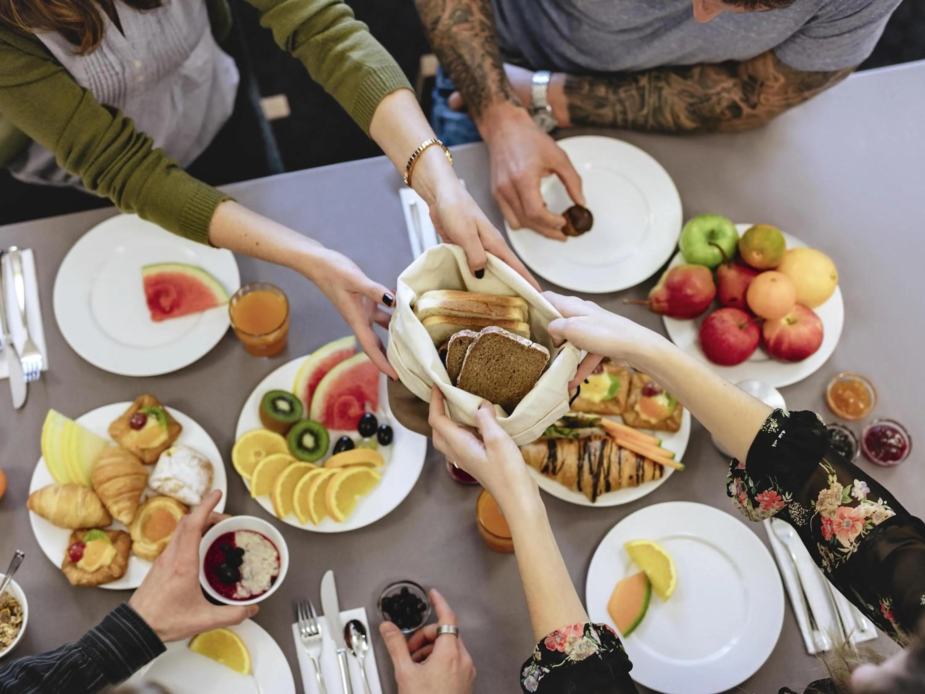 Breakfast in Ibis Budget Bamberg