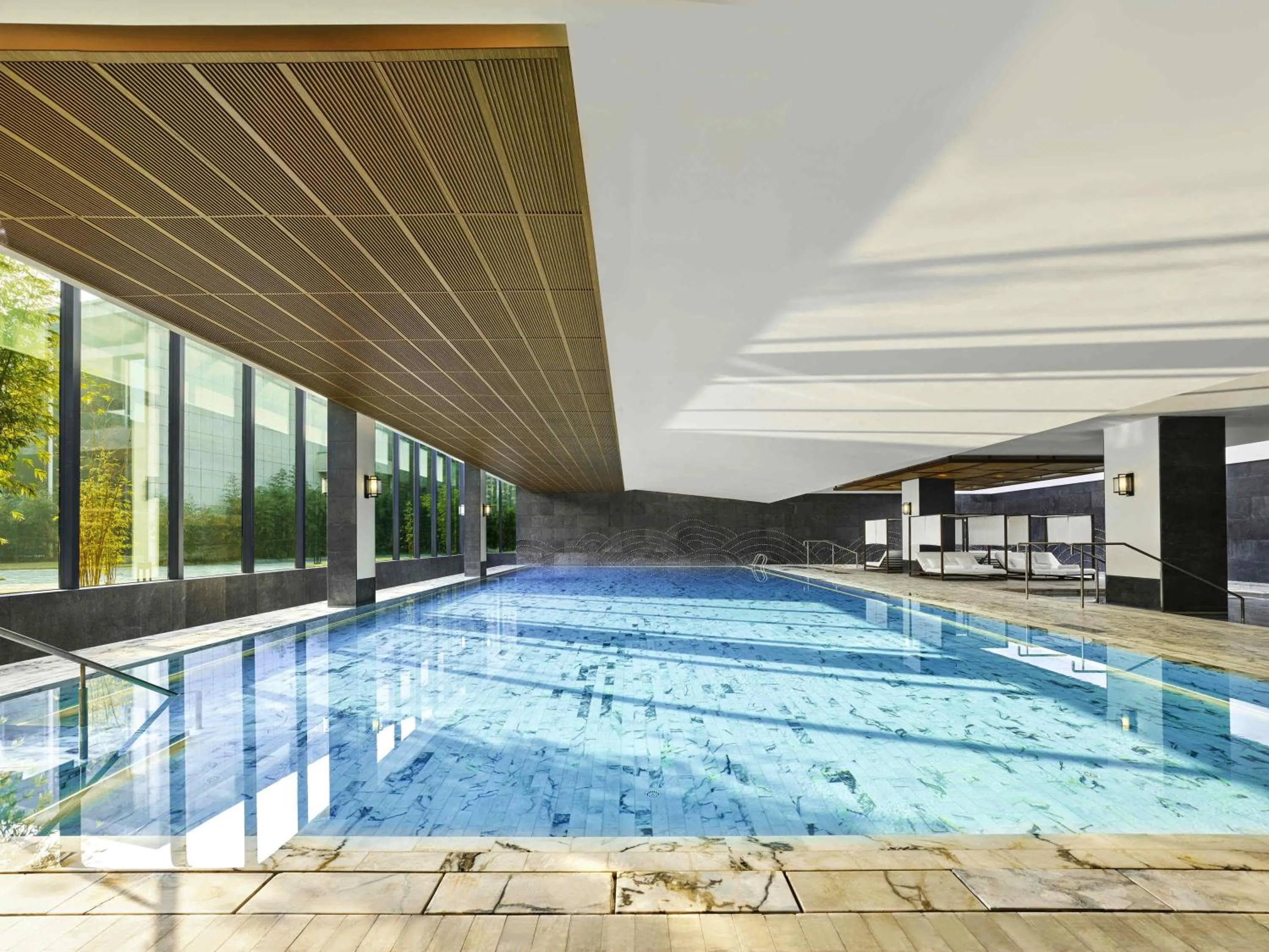 Pool view in Pullman Kaifeng Jianye