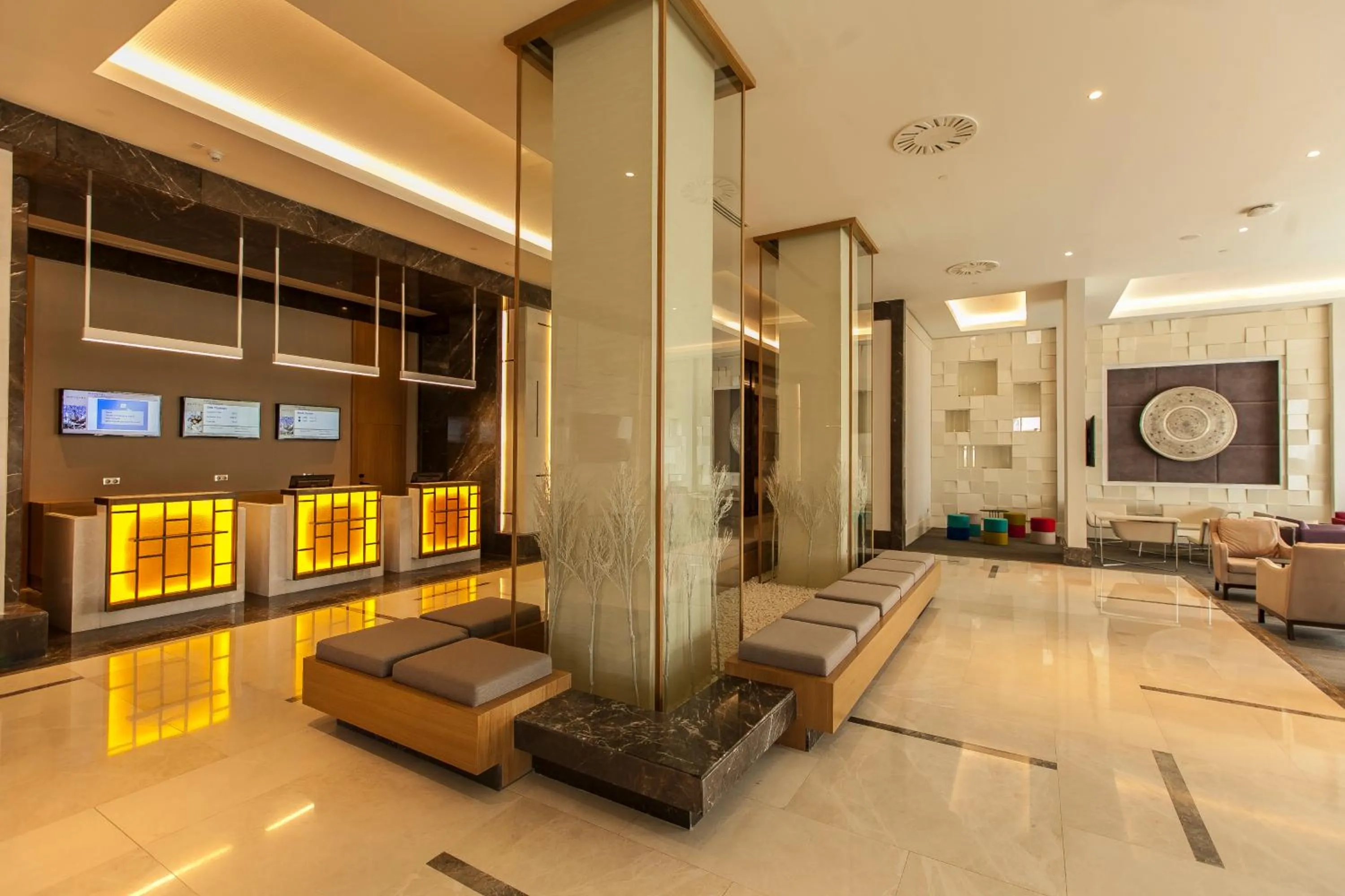 Lobby or reception in Novotel Diyarbakir