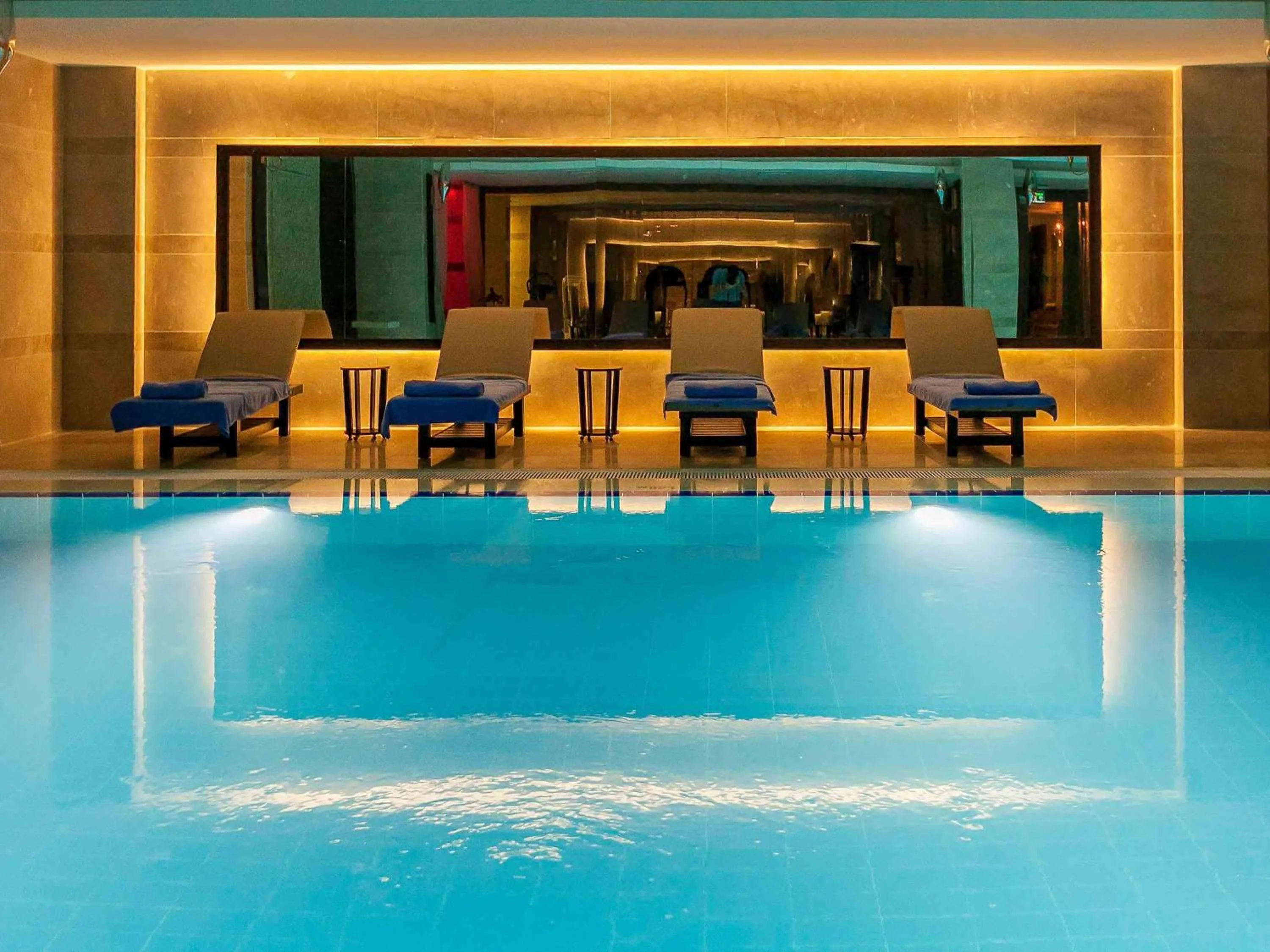 Pool view in Novotel Diyarbakir