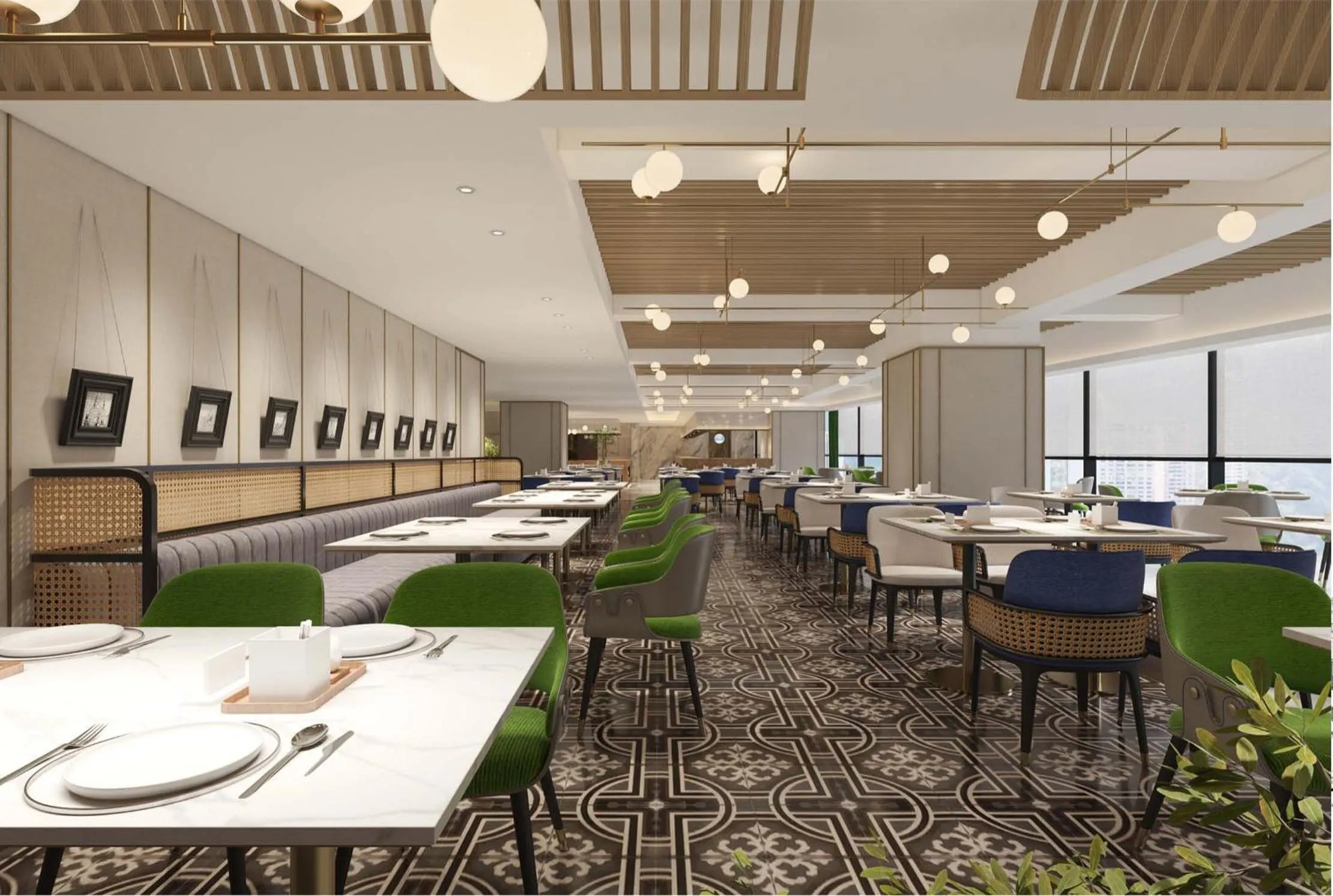 Restaurant/Places to Eat in Mercure Wuhan Changqing Park