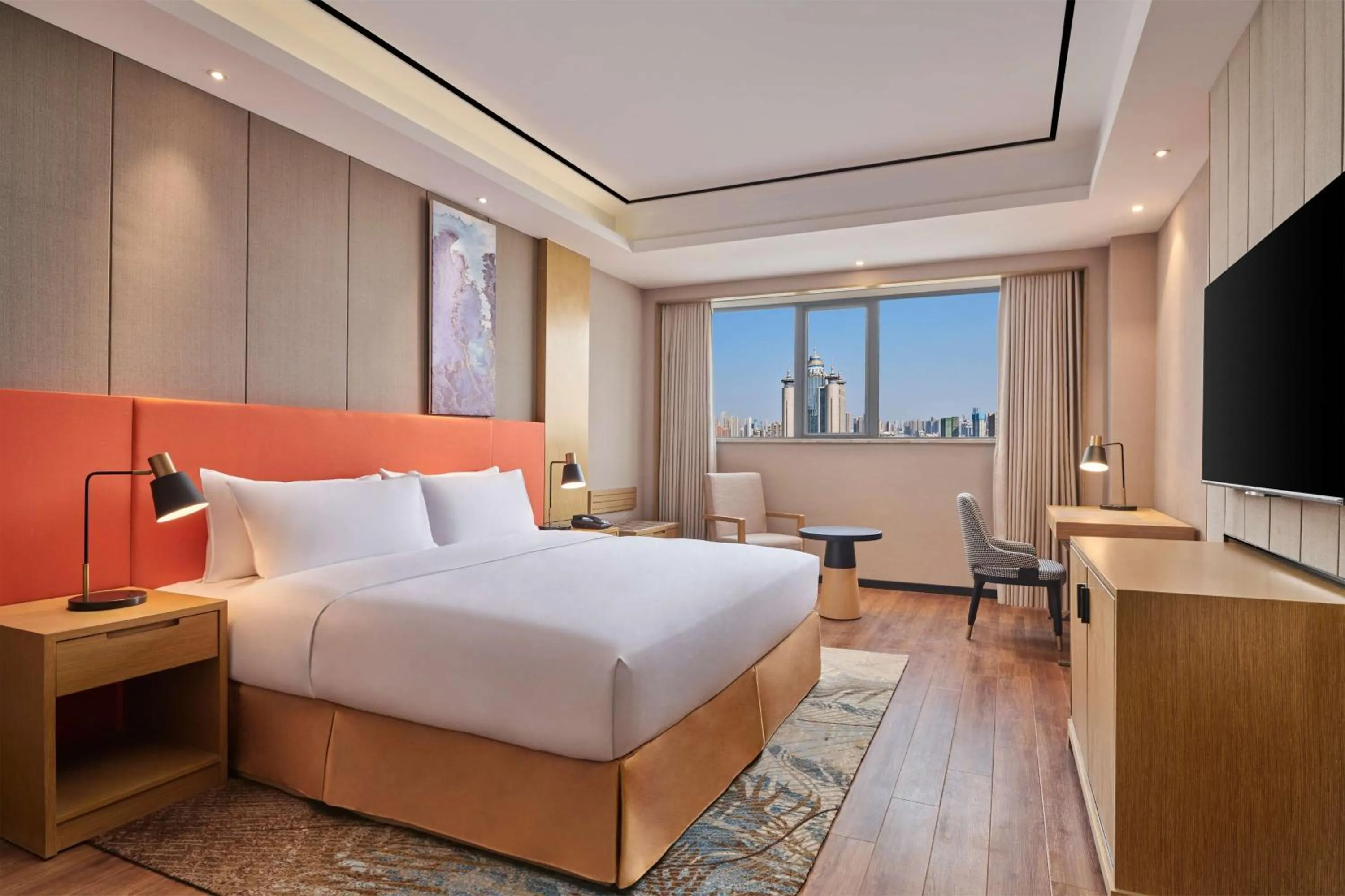 Bedroom, Bed in Mercure Wuhan Changqing Park