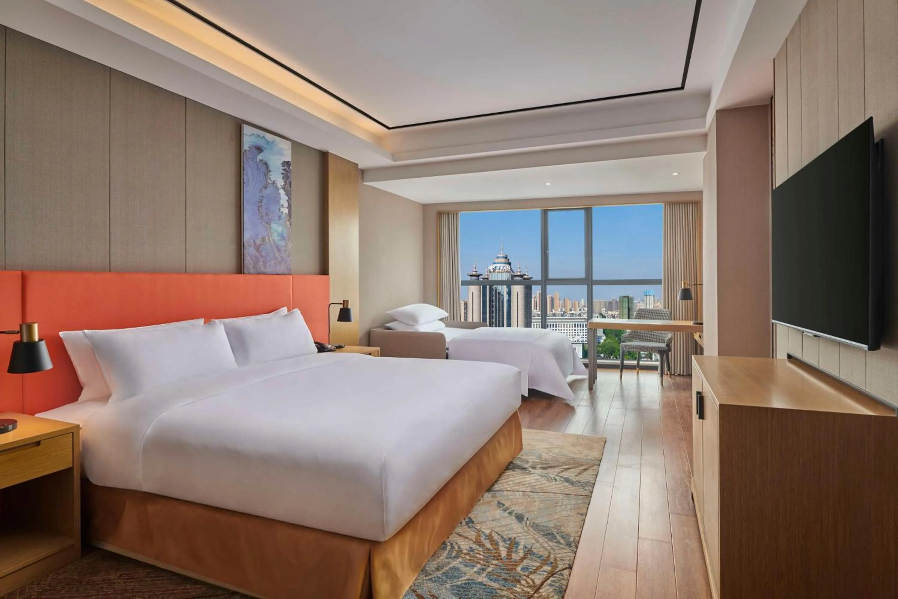 Bedroom, Bed in Mercure Wuhan Changqing Park