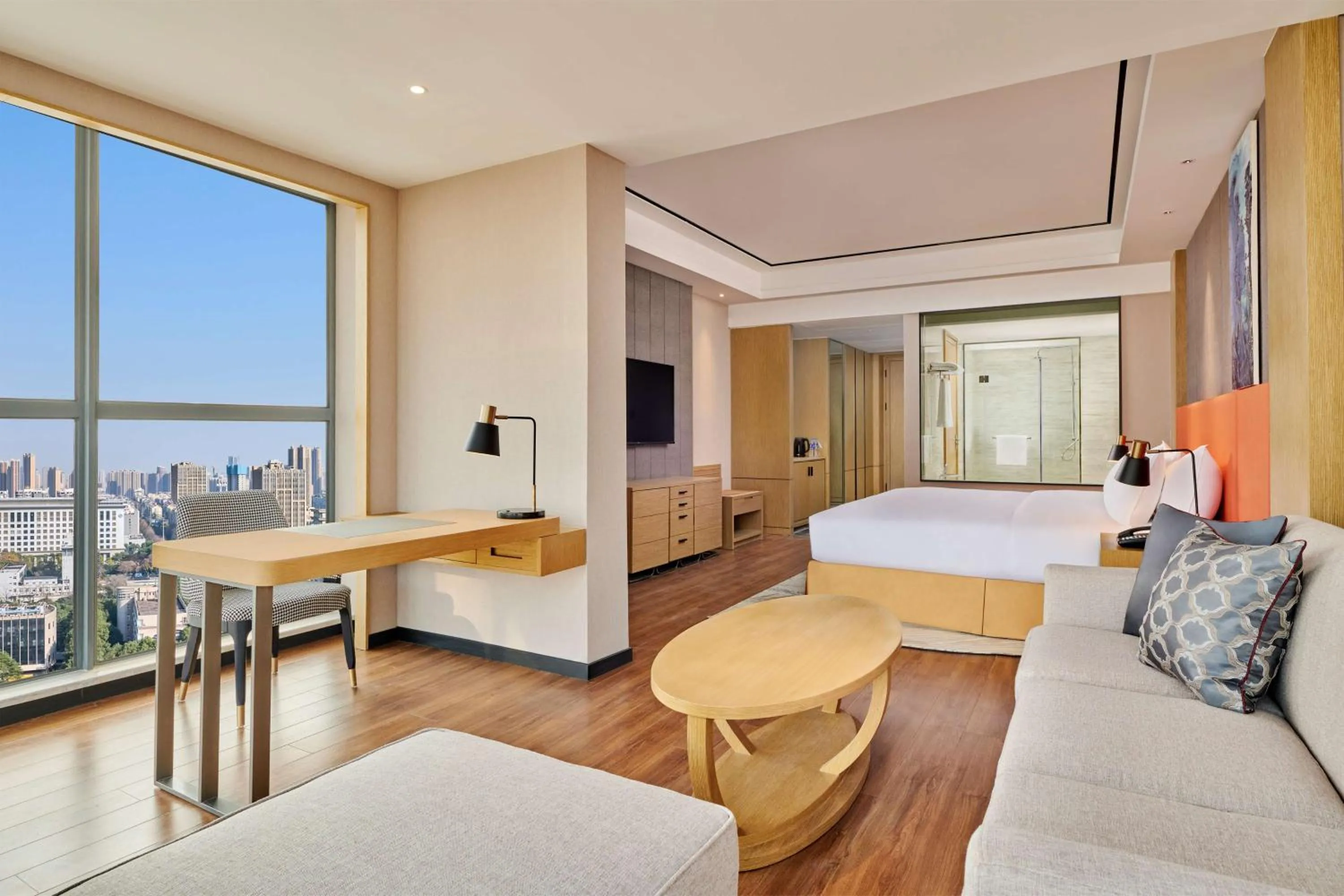 Bedroom, Bed in Mercure Wuhan Changqing Park