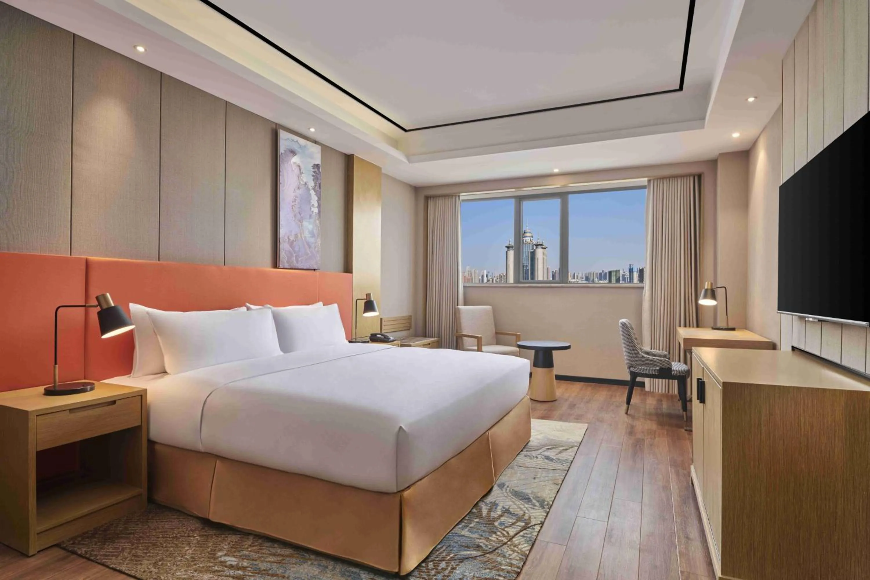Photo of the whole room, Bed in Mercure Wuhan Changqing Park