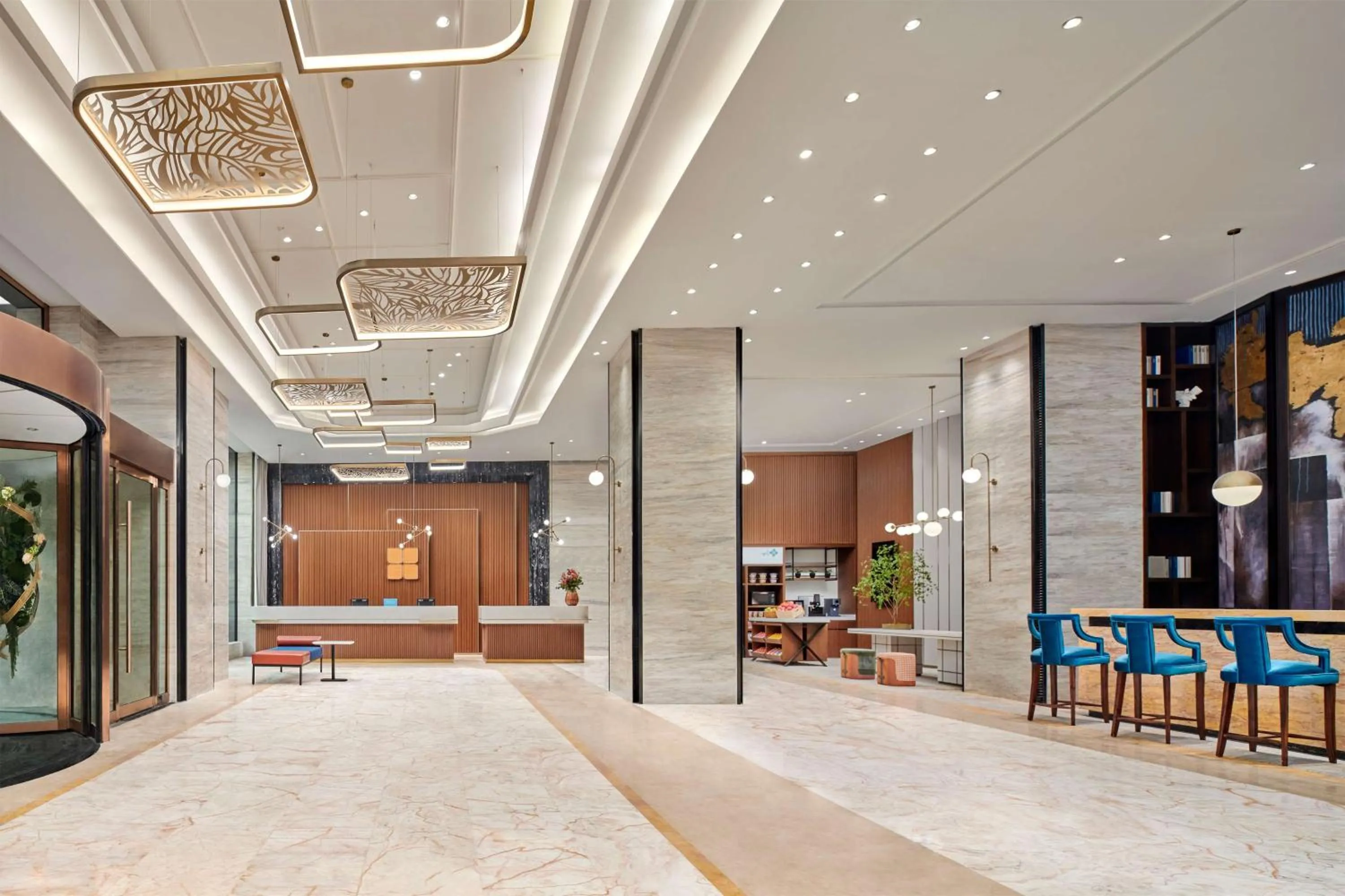 Lobby or reception in Mercure Wuhan Changqing Park