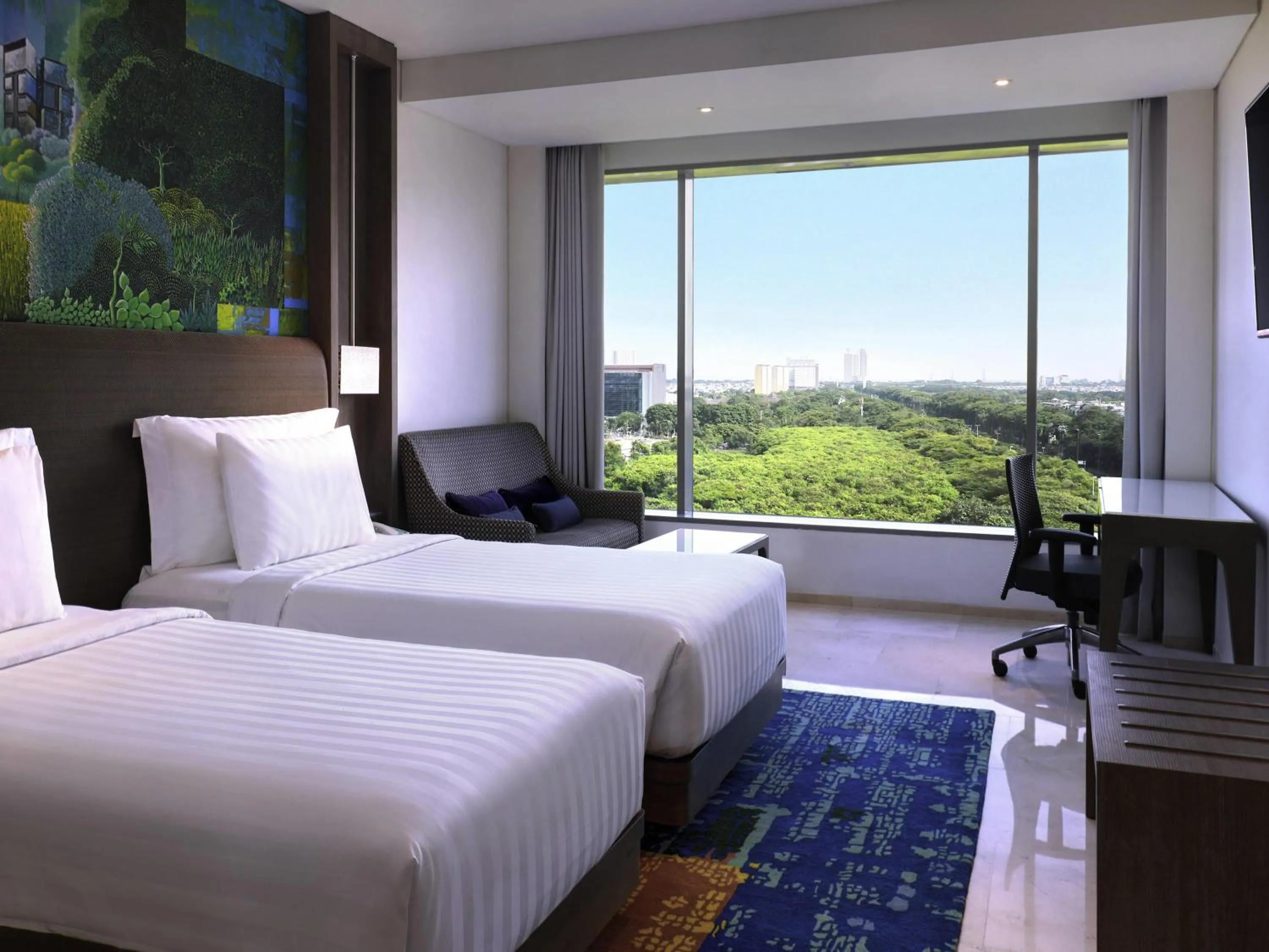 Bedroom, Bed in Grand Mercure Jakarta Kemayoran