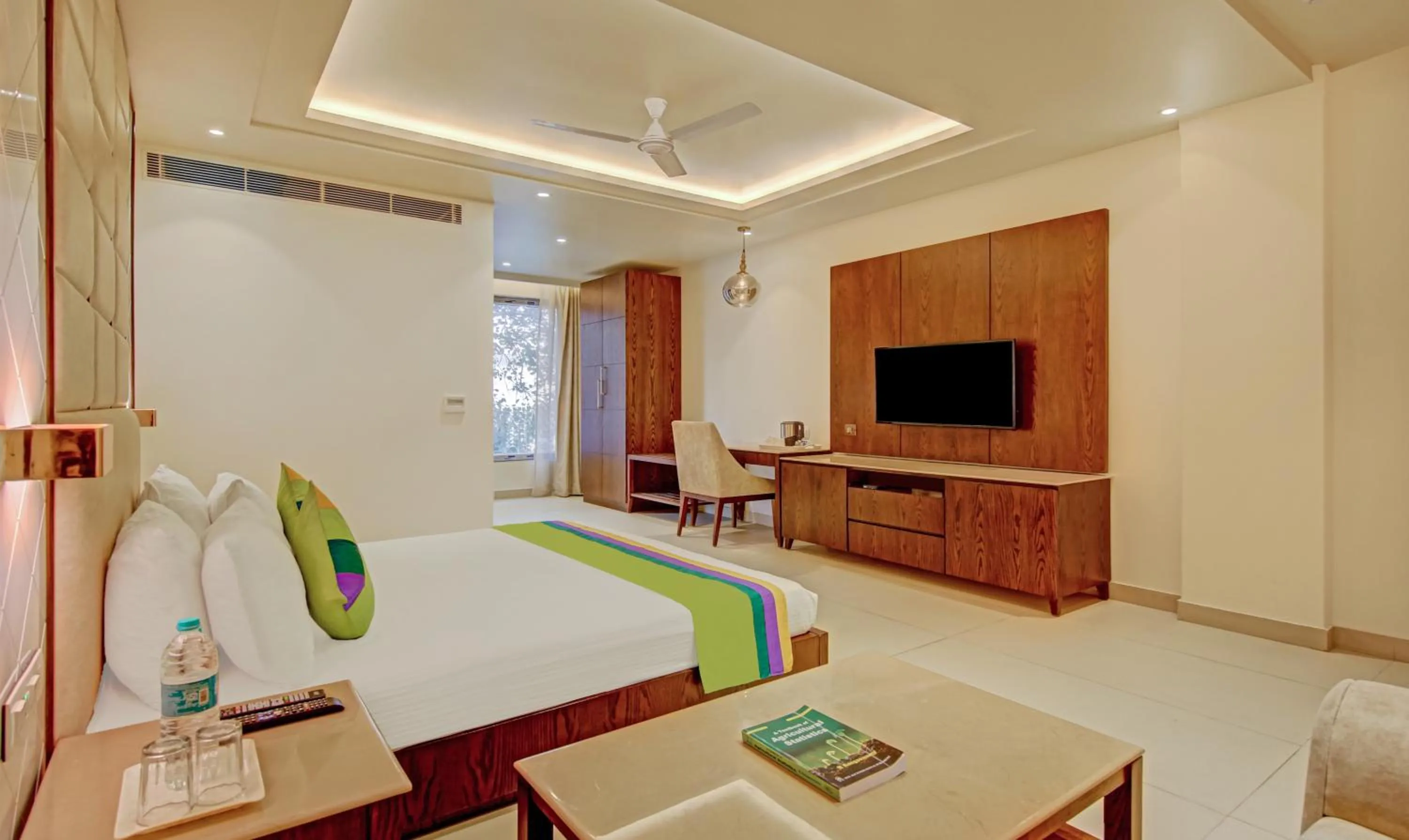 Bedroom, Bed in Treebo Premium Relax Inn Patel Nagar