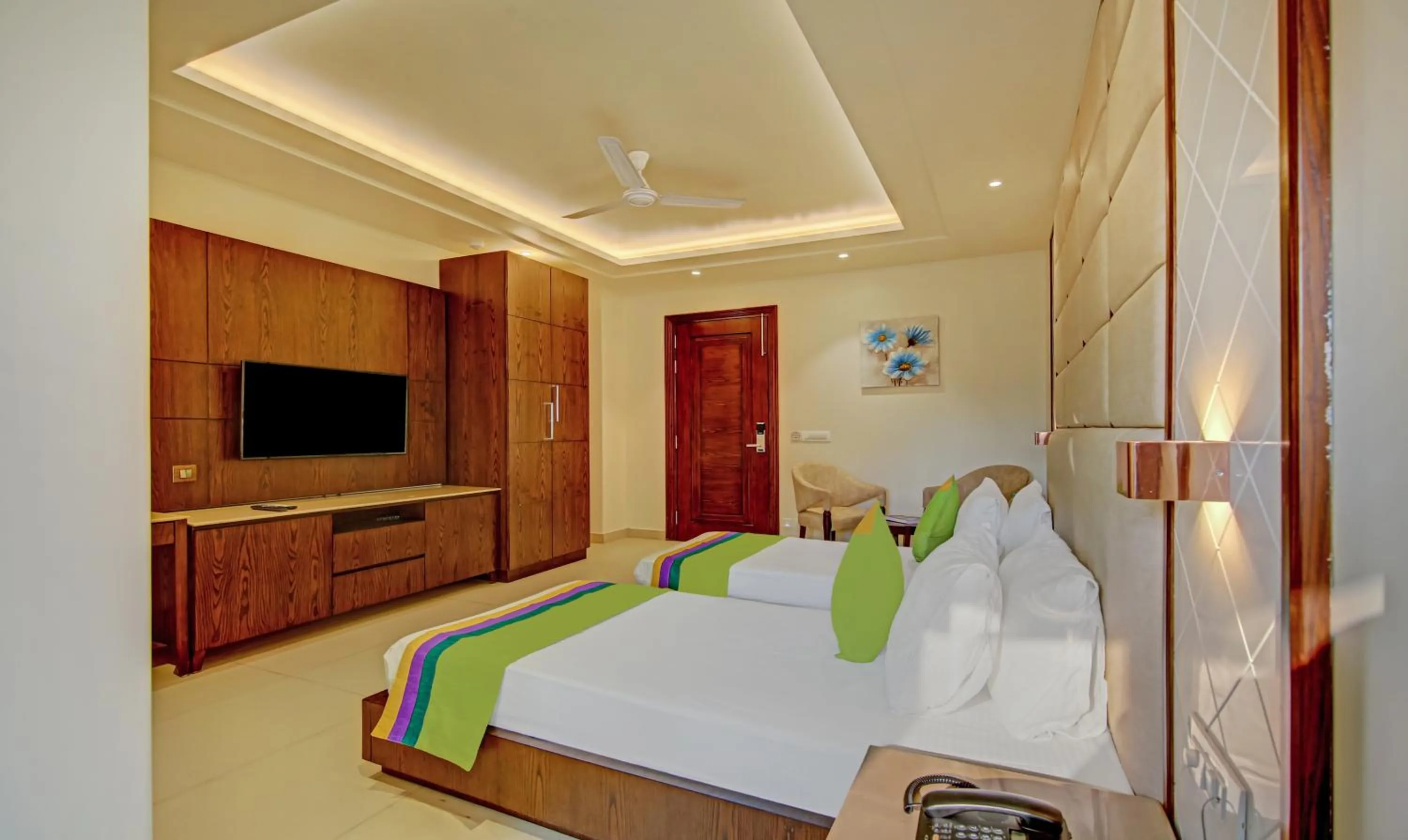 Bedroom, Bed in Treebo Premium Relax Inn Patel Nagar