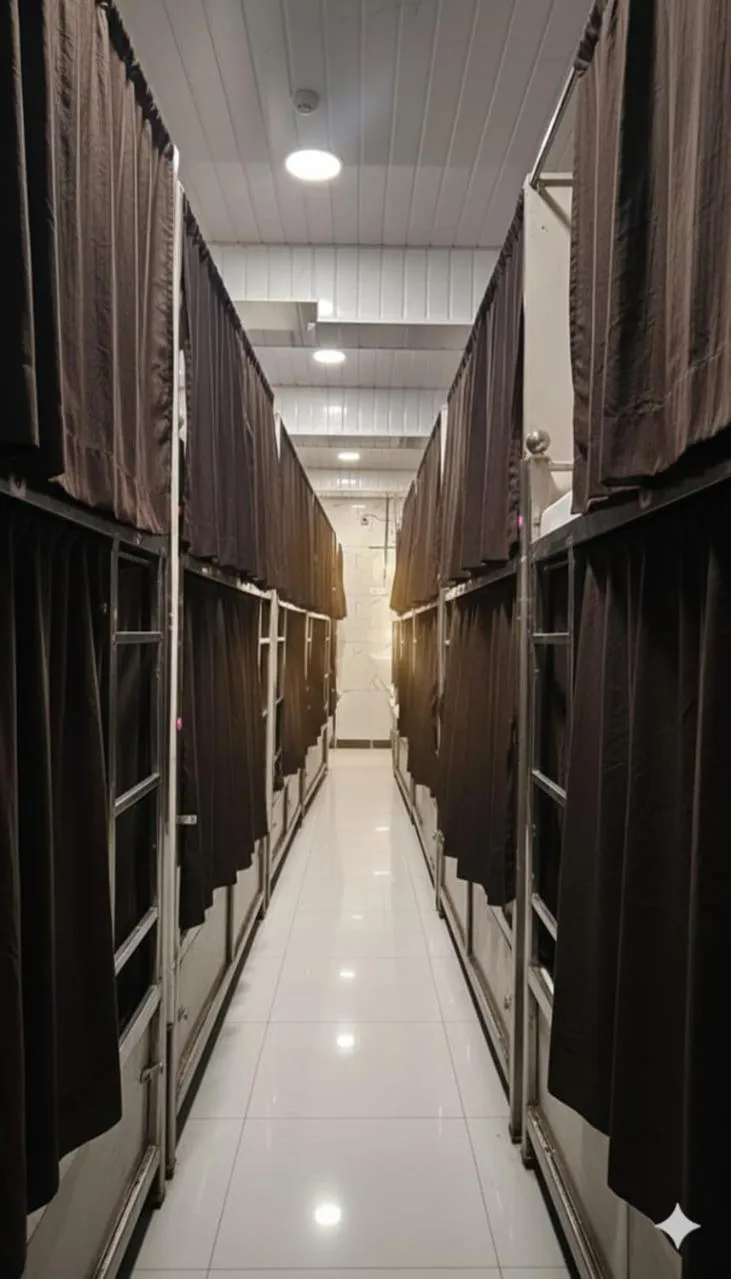 Bed in Aman palace hotel