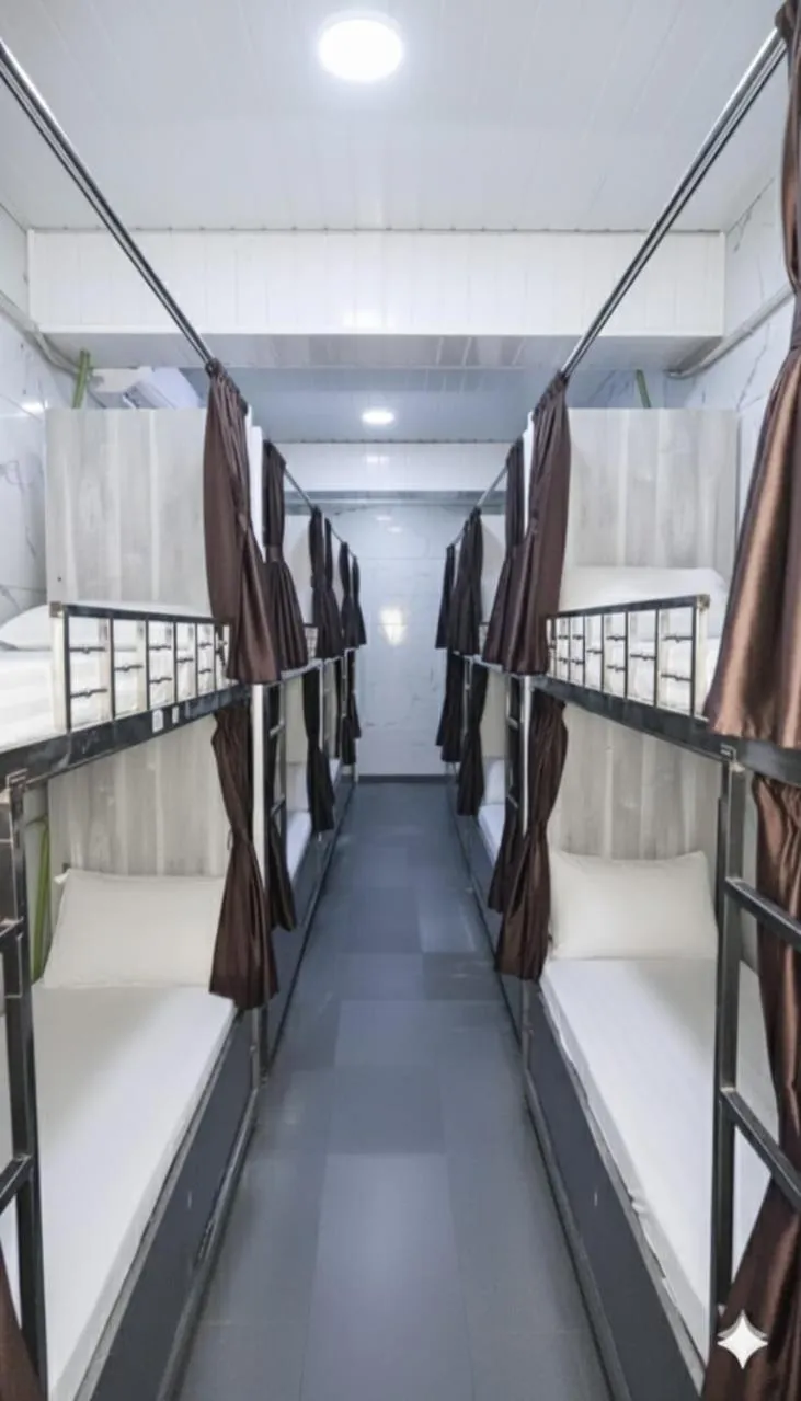 Bed in Aman palace hotel