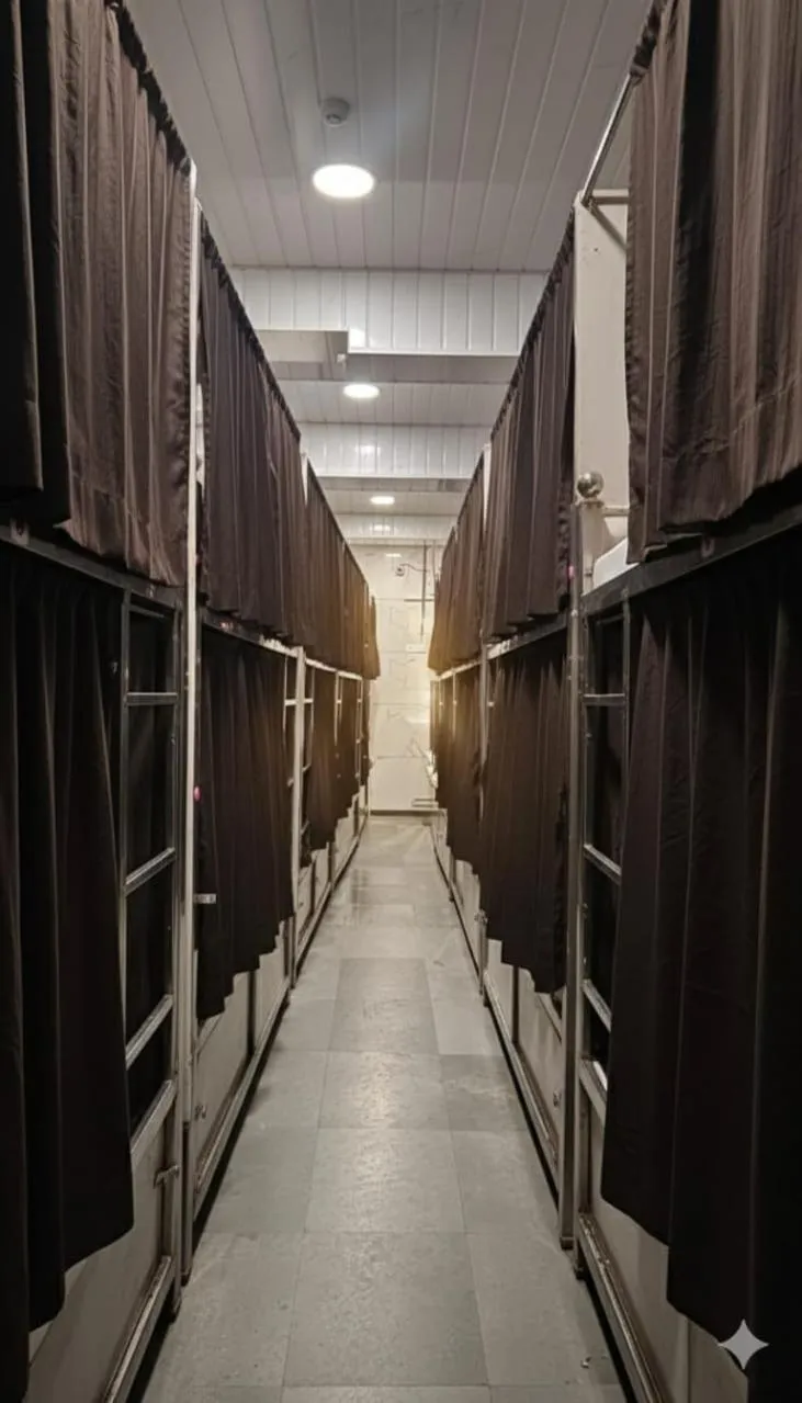 Bed in Aman palace hotel