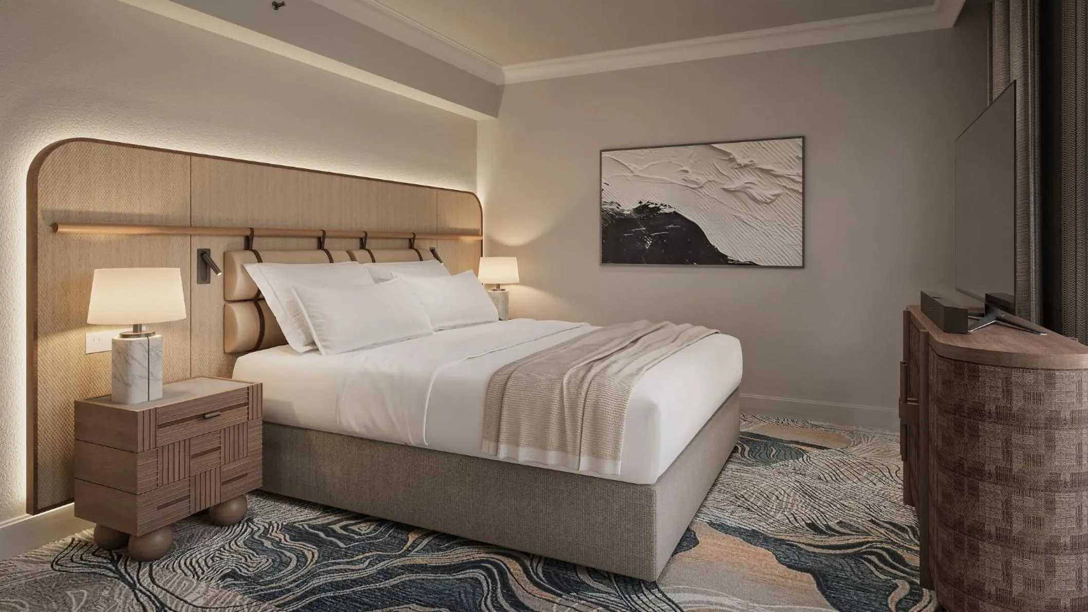 Photo of the whole room, Bed in InterContinental Table Bay Cape Town by IHG