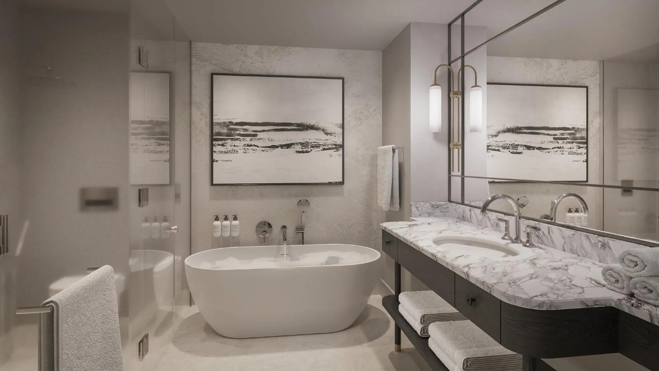 Bathroom in InterContinental Table Bay Cape Town by IHG