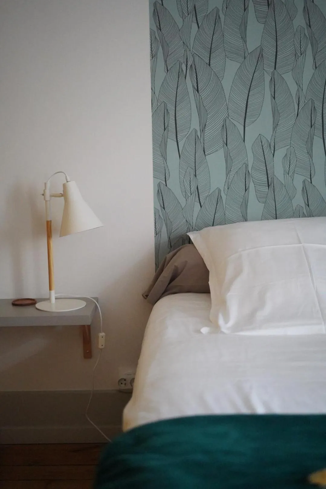 Decorative detail, Bed in La Maison Saint Aignan