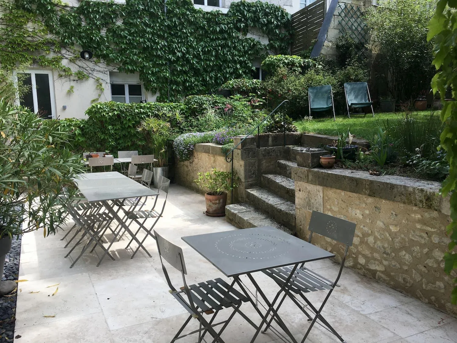 Garden in La Maison Saint Aignan