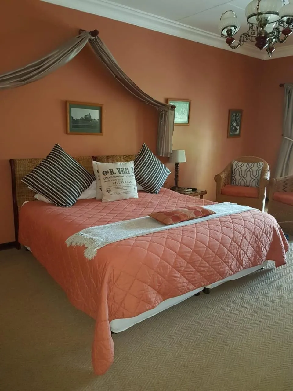 Bed in Old Mine Guesthouse