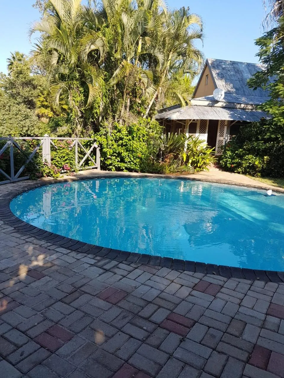 Swimming pool in Old Mine Guesthouse