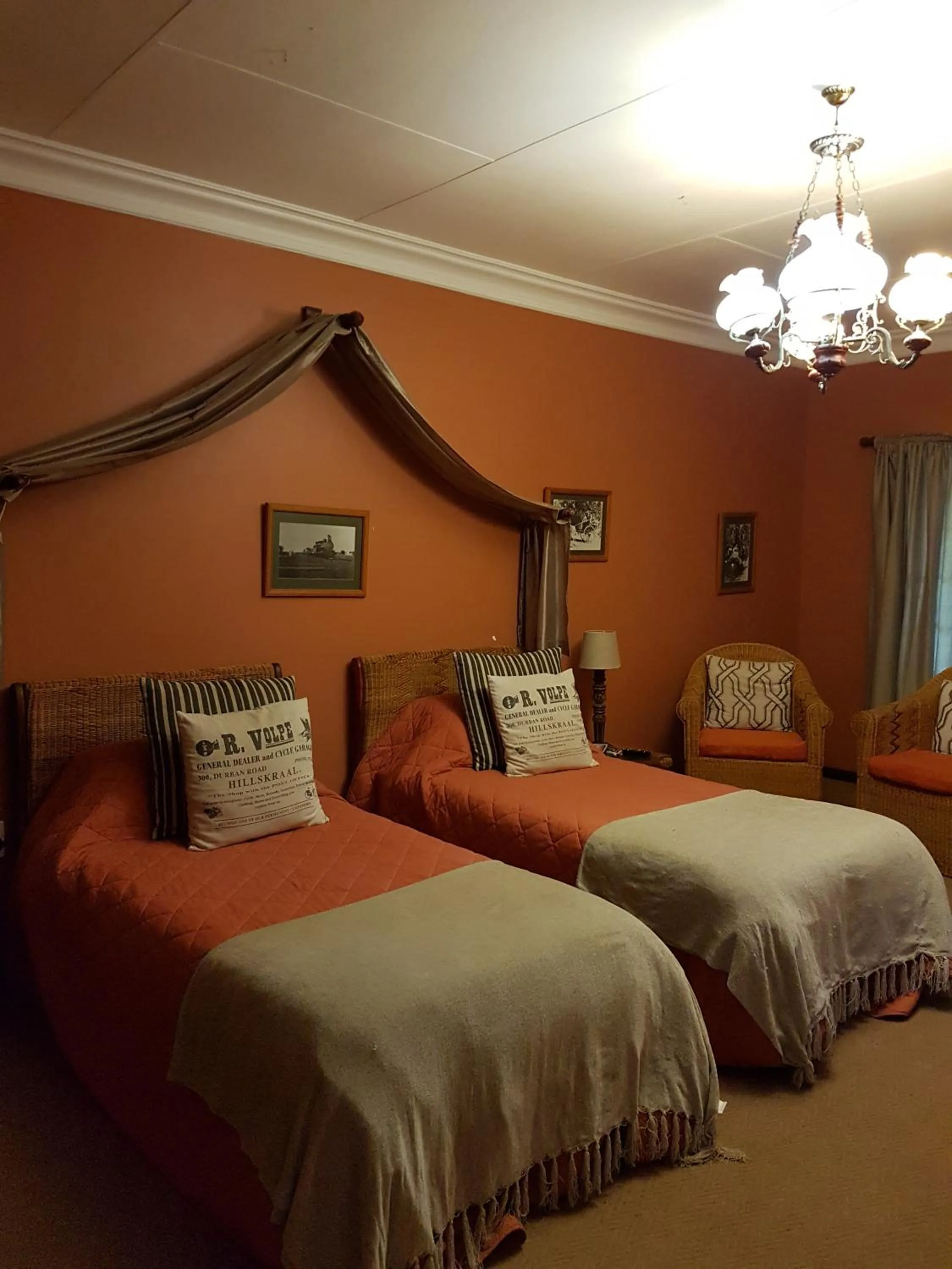 Bed in Old Mine Guesthouse